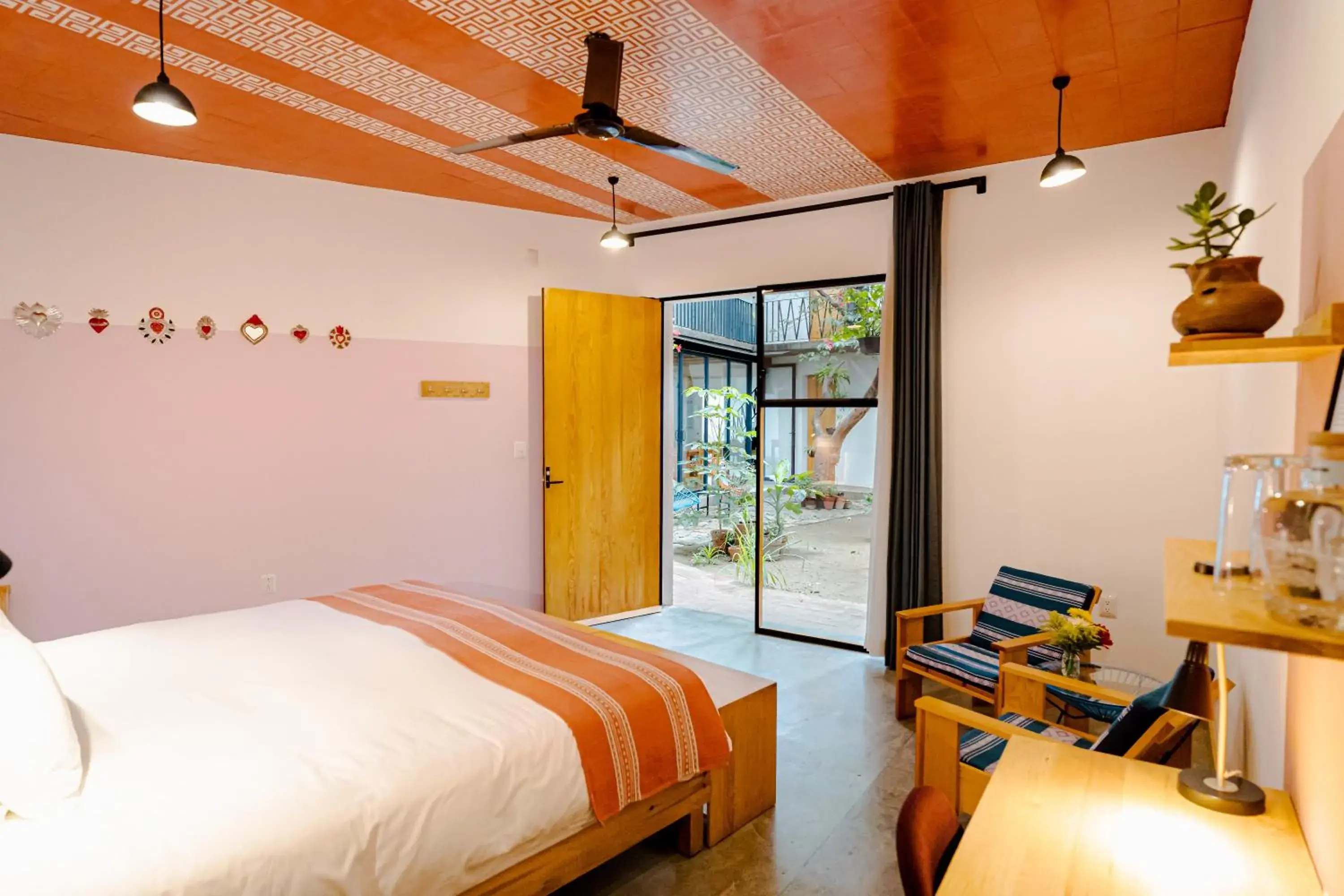 King Room in Hotel con Corazón Oaxaca King Room in Hotel con Corazón Oaxaca