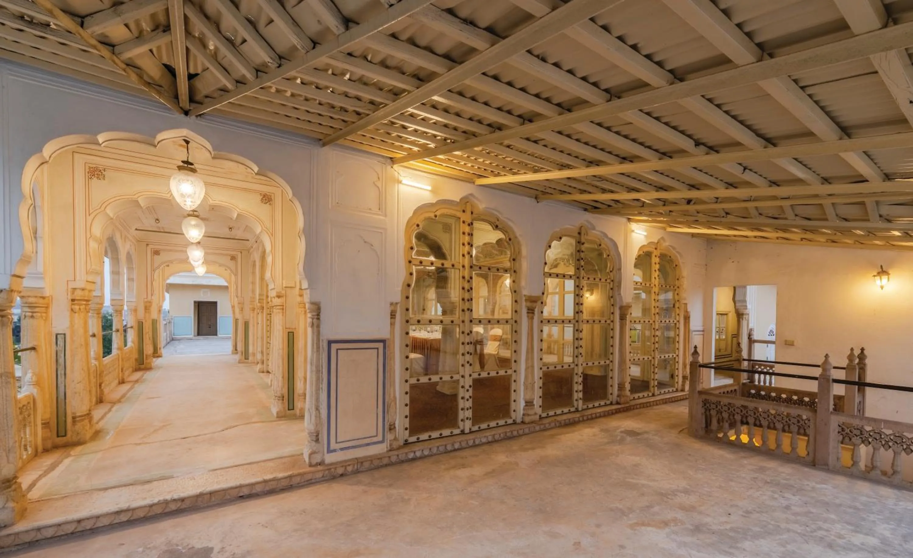 Balcony/Terrace in Chomu Palace Jaipur - A Heritage Hotel