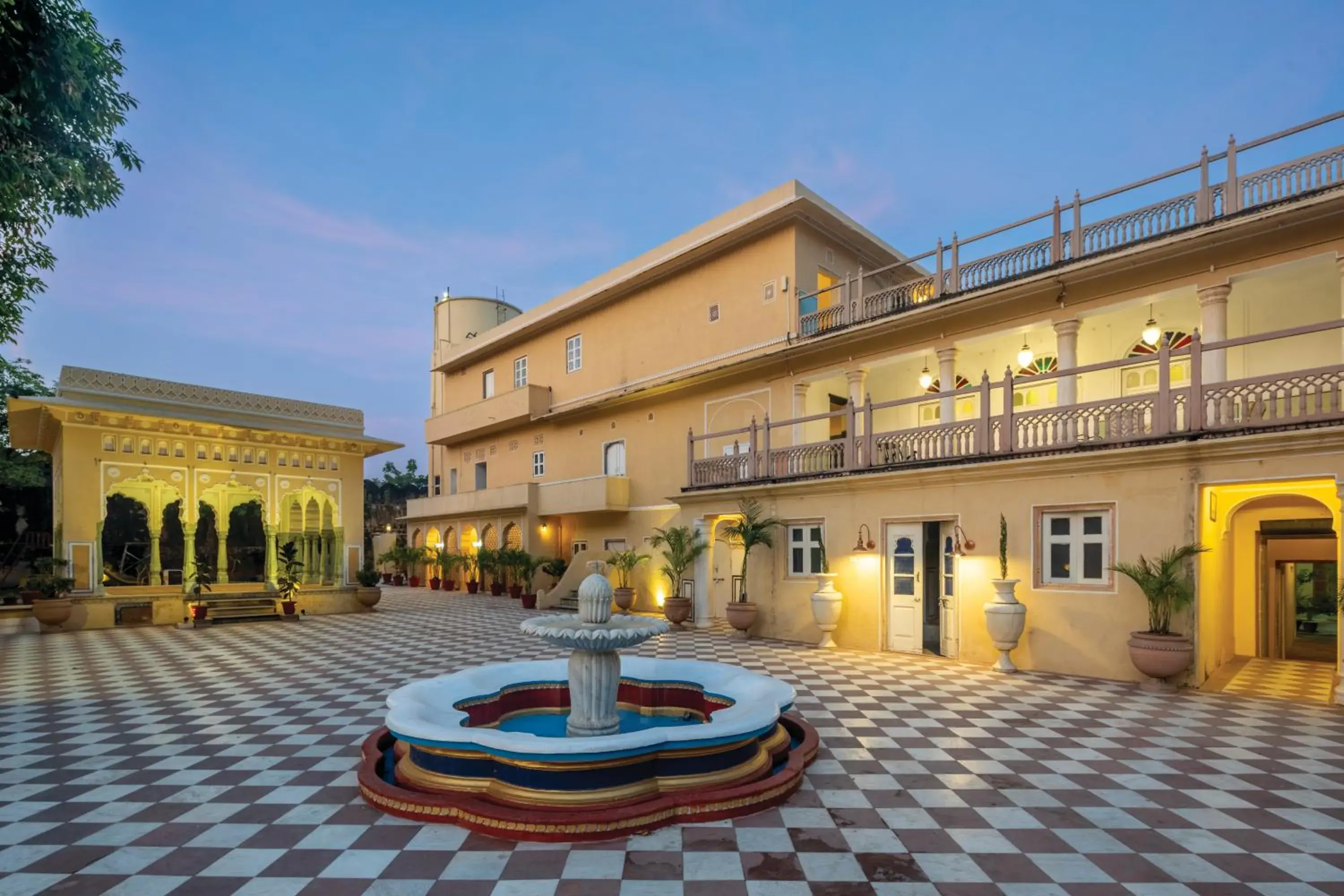 Property building in Chomu Palace Jaipur - A Heritage Hotel Property building in Chomu Palace Jaipur - A Heritage Hotel