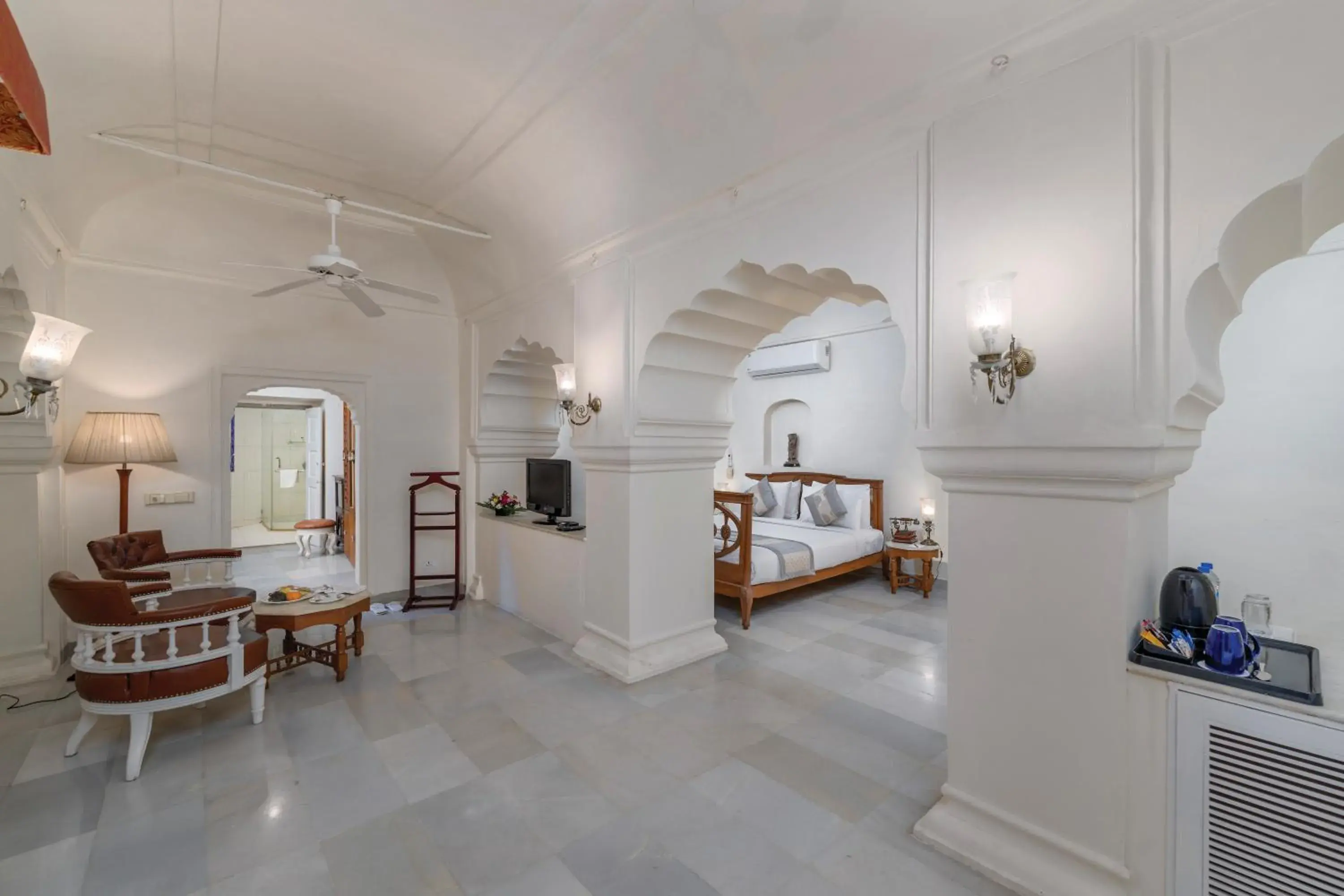 Living room in Chomu Palace Jaipur - A Heritage Hotel Living room in Chomu Palace Jaipur - A Heritage Hotel