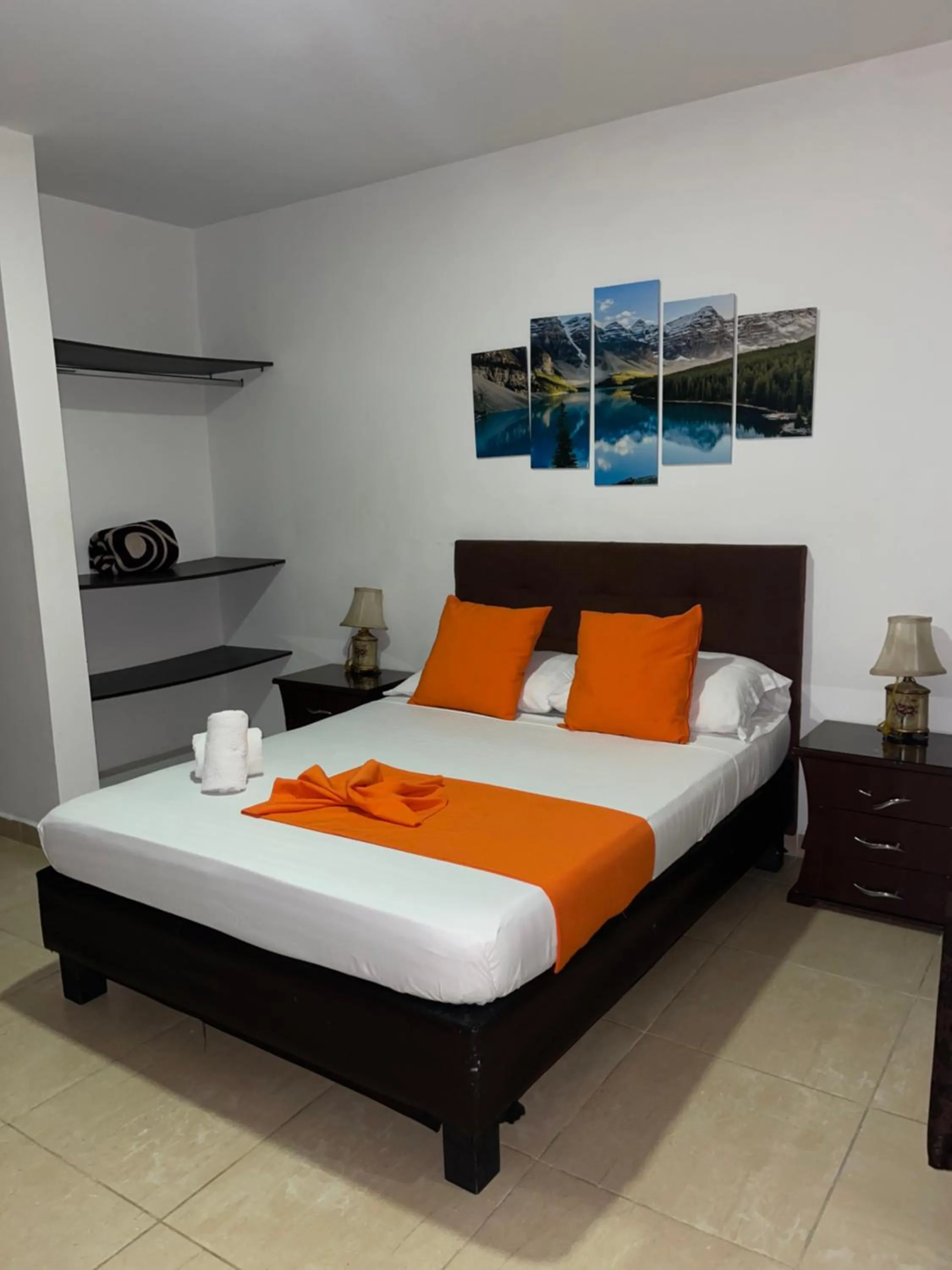 Bed in Hotel Gran Palacio