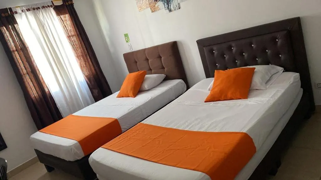 Bed in Hotel Gran Palacio