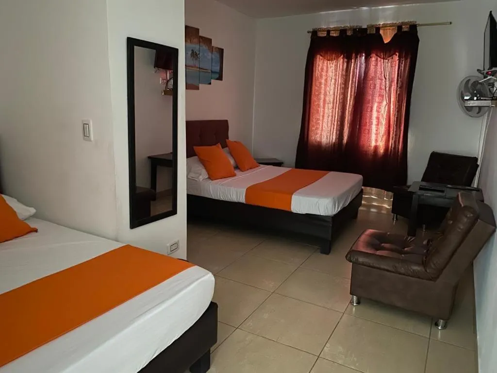 Bed in Hotel Gran Palacio