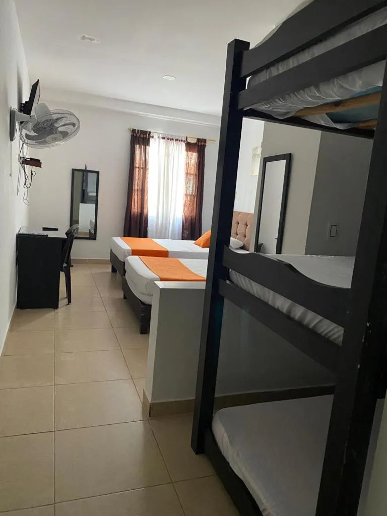 Bed in Hotel Gran Palacio
