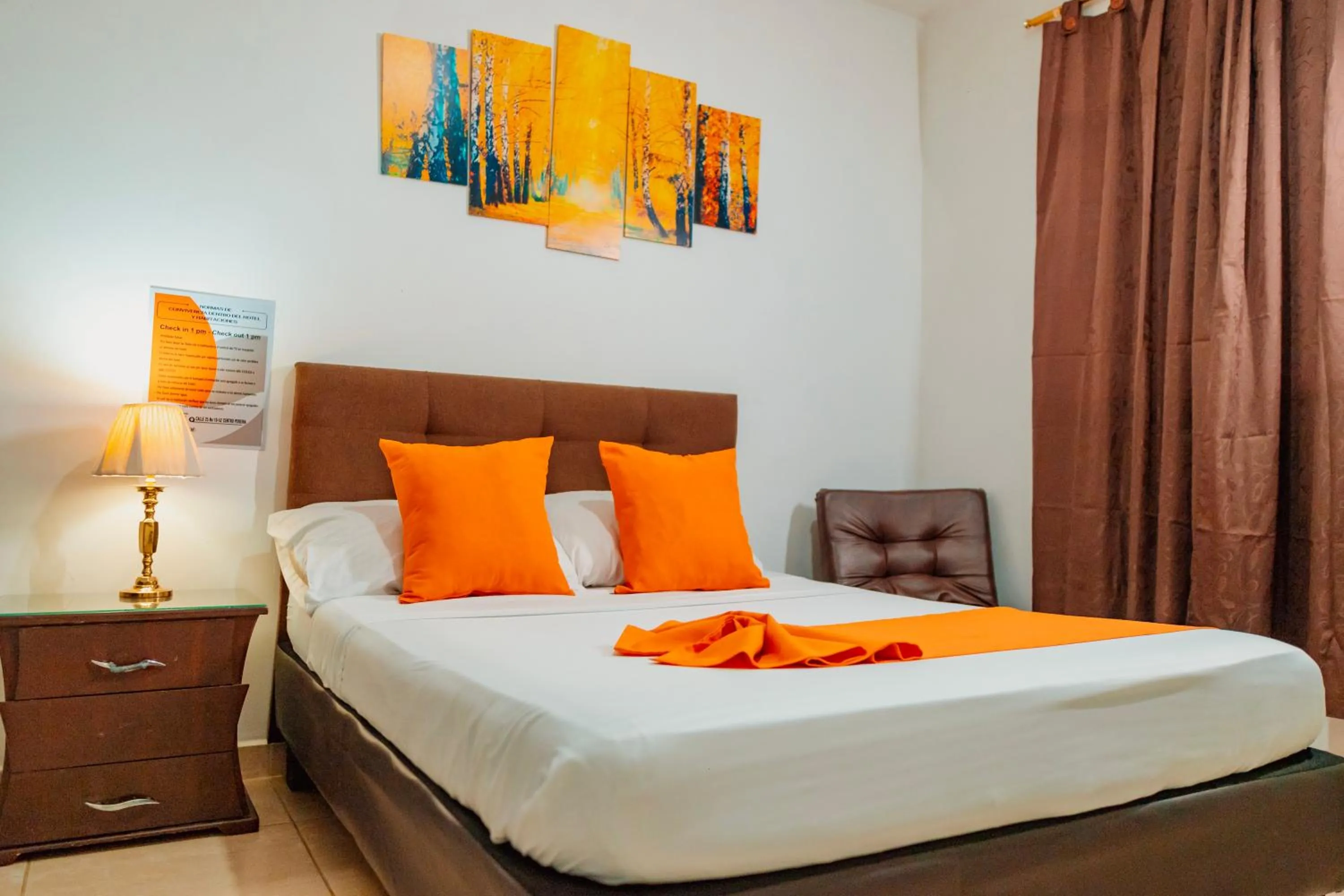 Bed in Hotel Gran Palacio