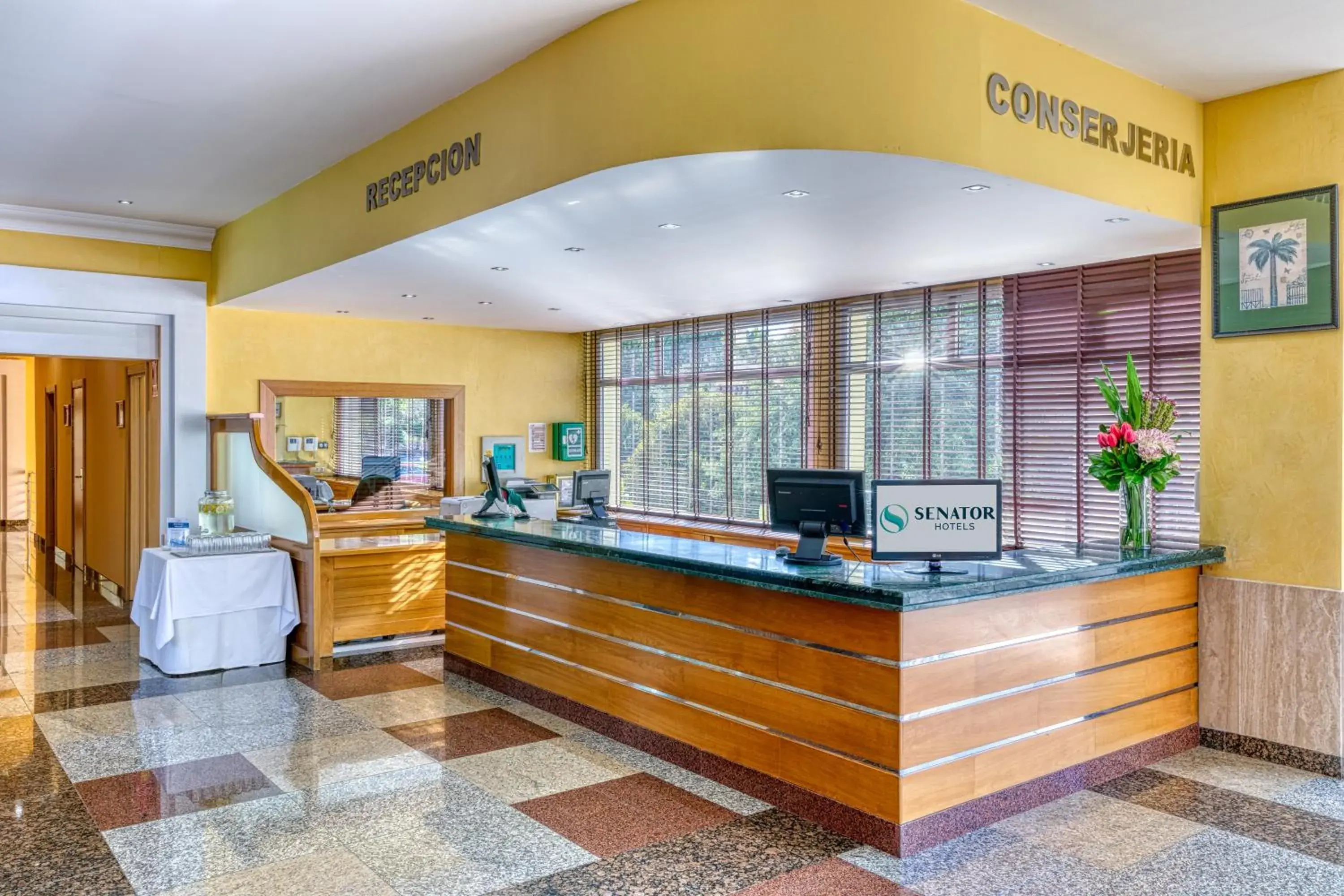 Lobby or reception in Senator Marbella Lobby or reception in Senator Marbella