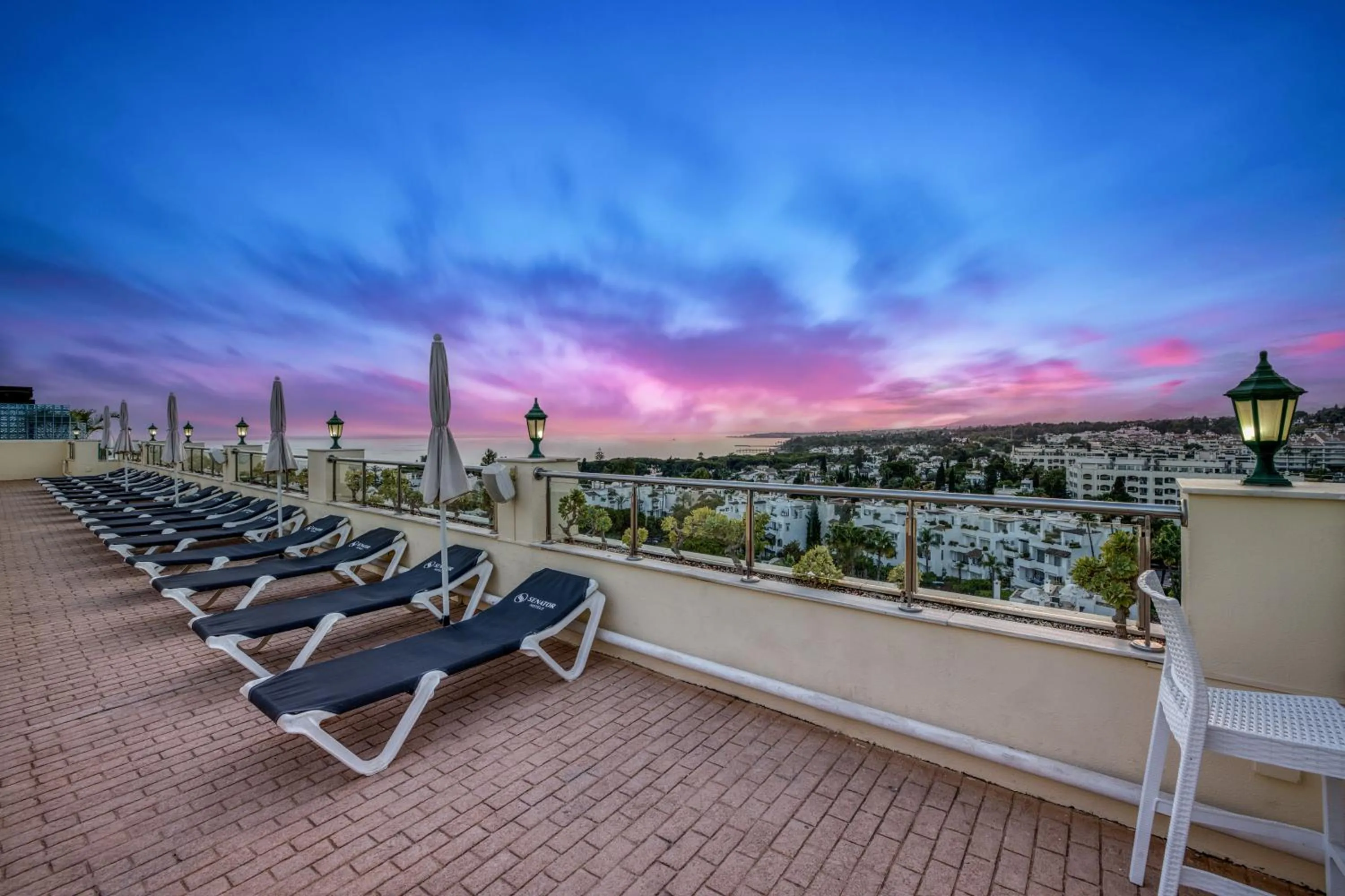 Sunset in Senator Marbella