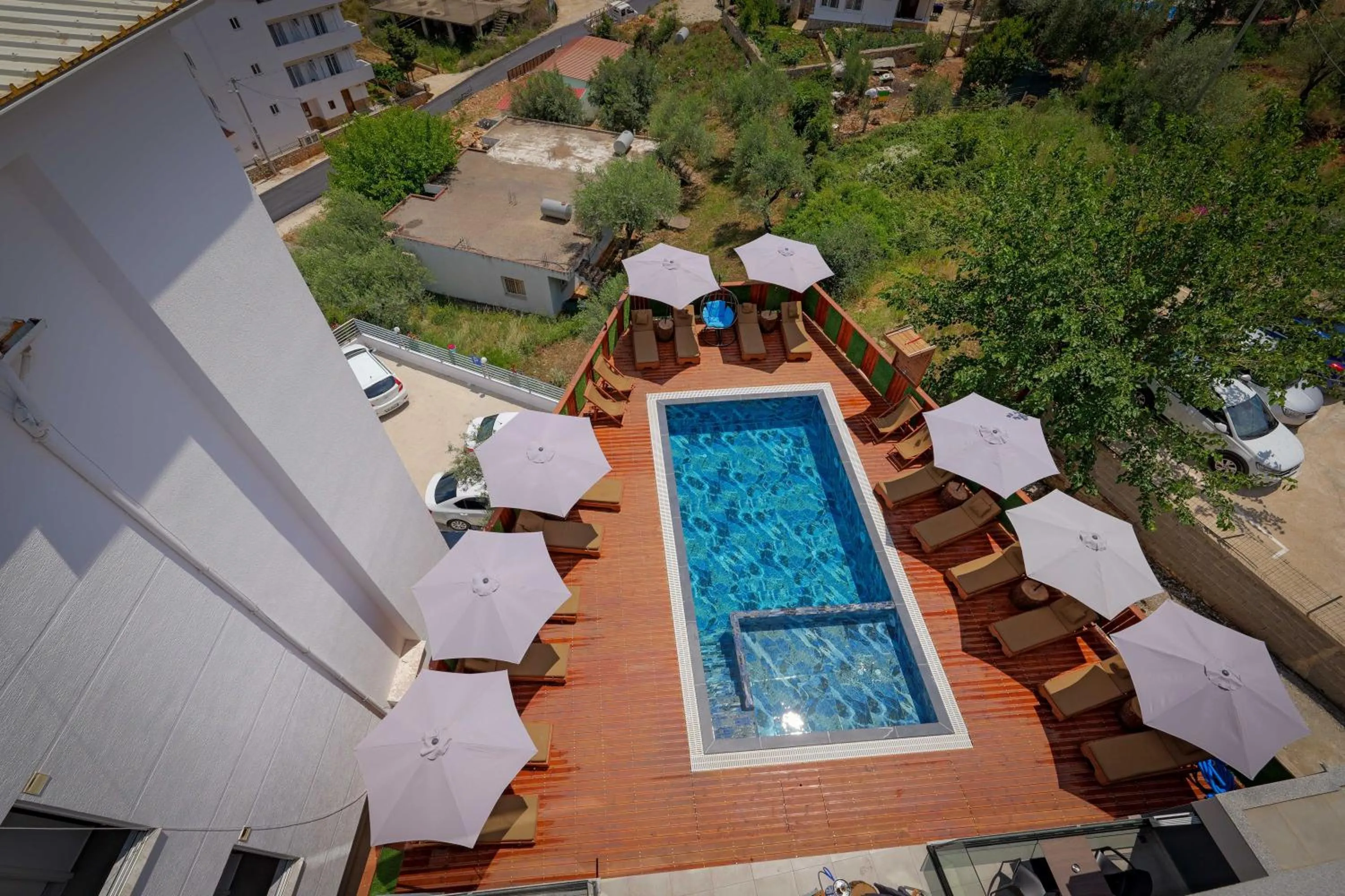 Pool view in Hotel Mira Mare
