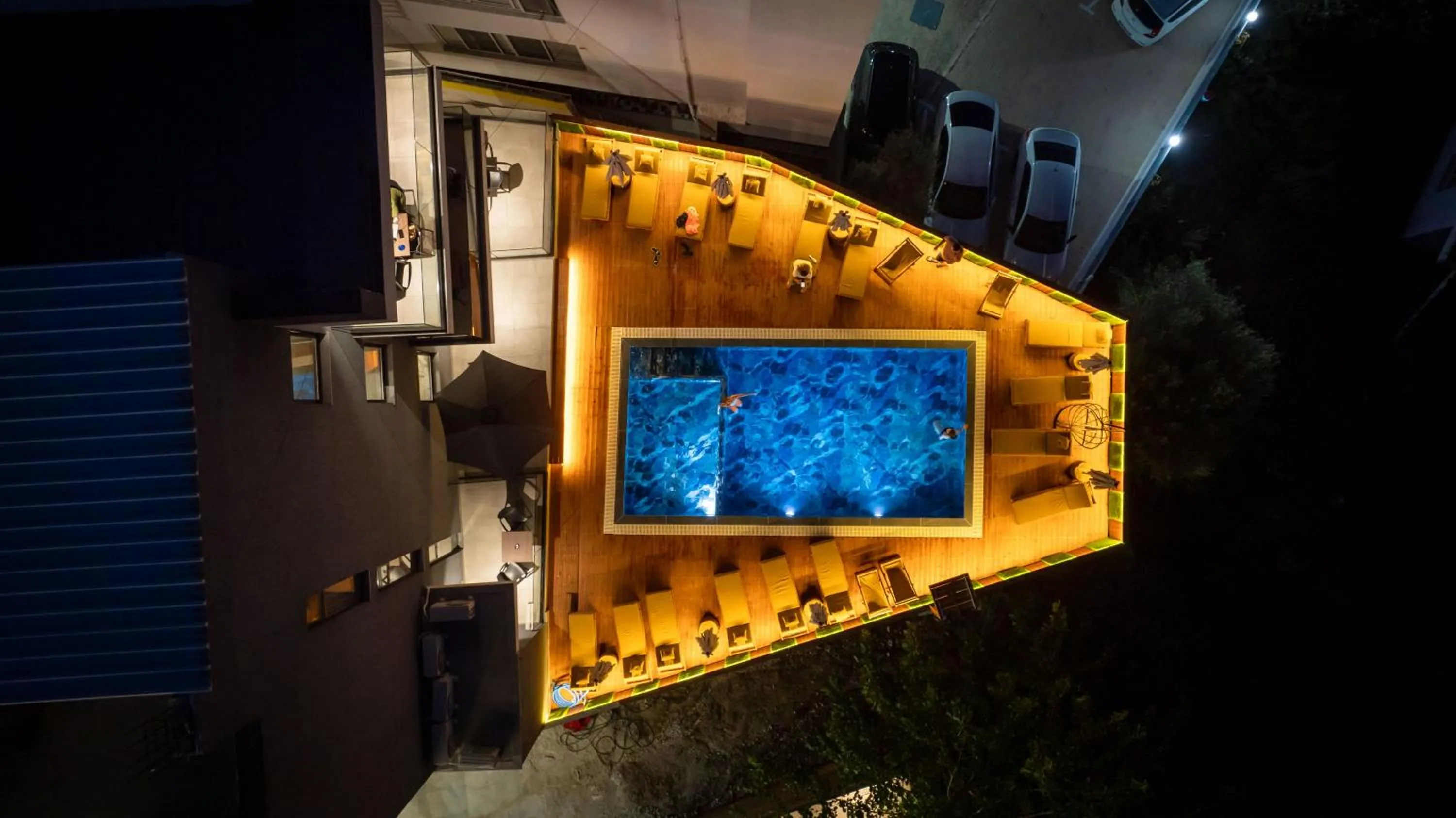 Swimming pool in Hotel Mira Mare