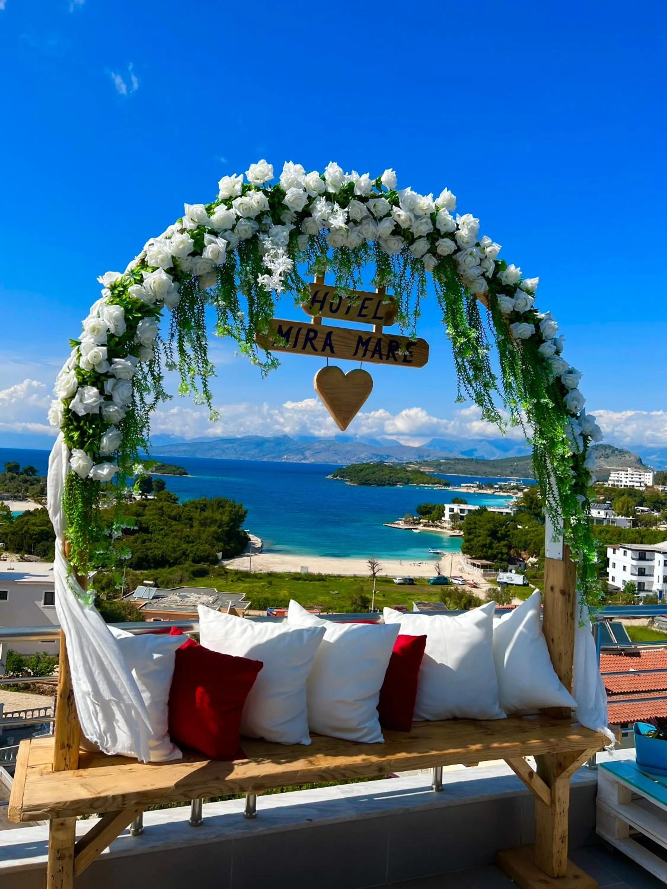 Patio in Hotel Mira Mare