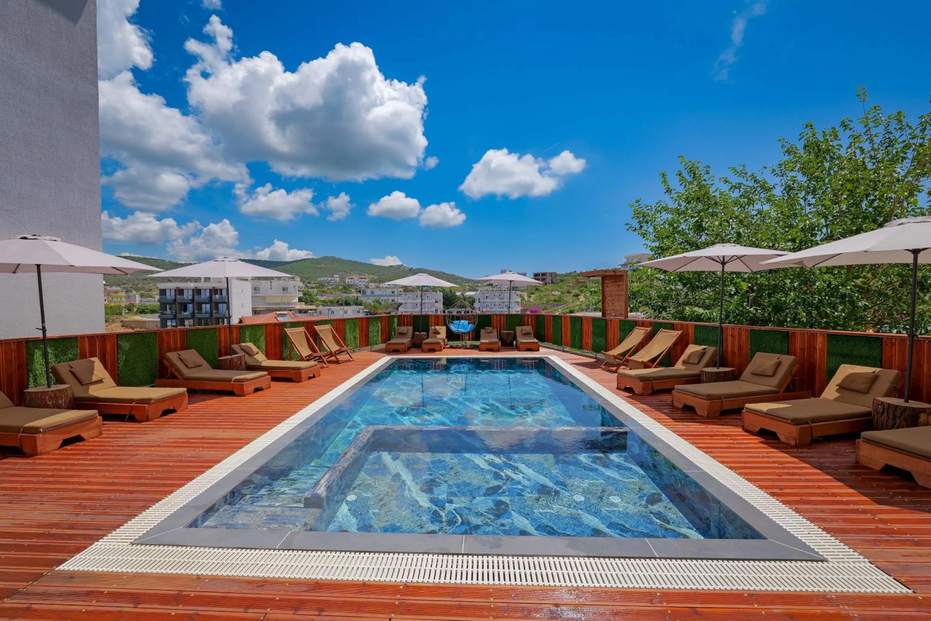 Pool view in Hotel Mira Mare