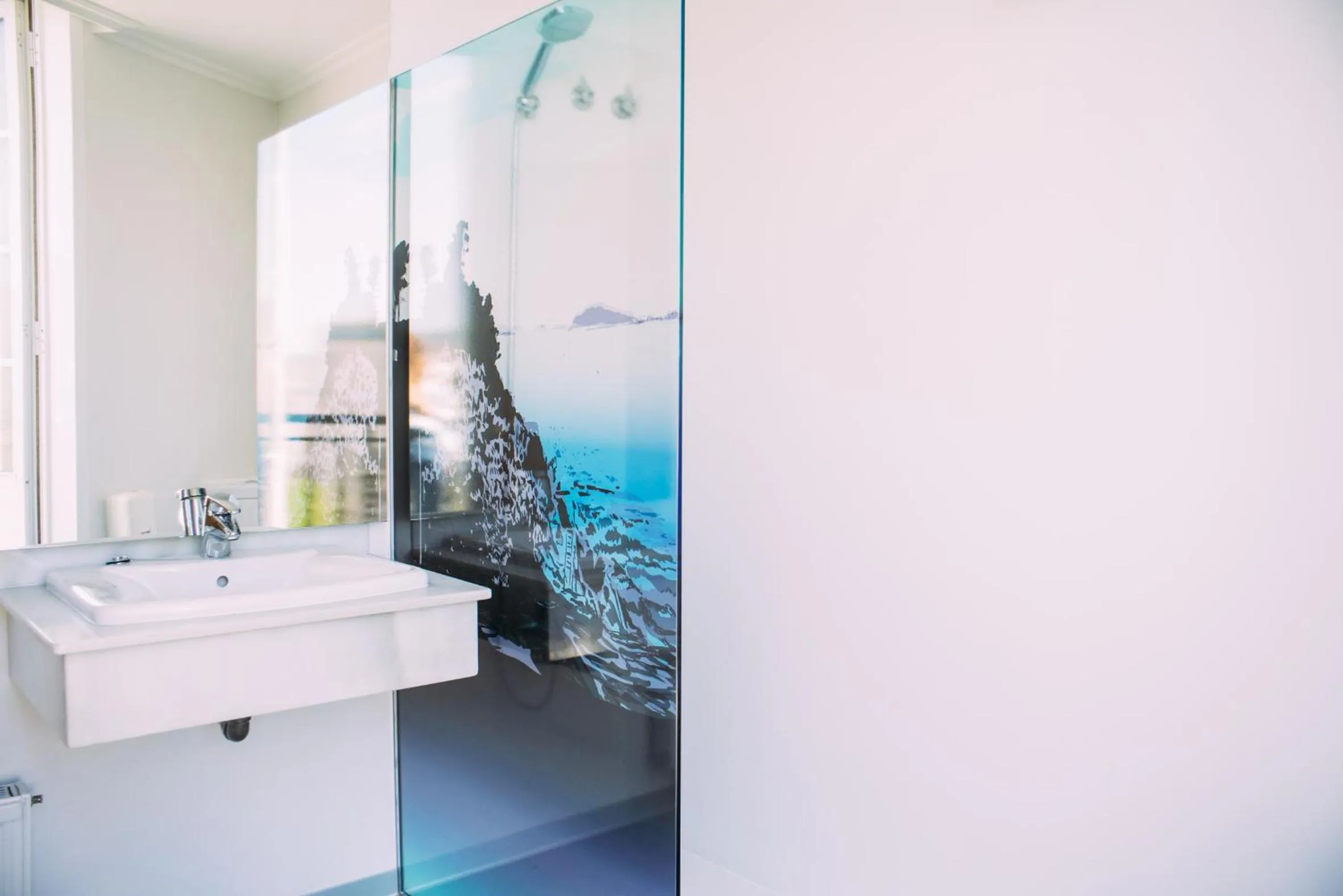 Bathroom in Hotel Lino