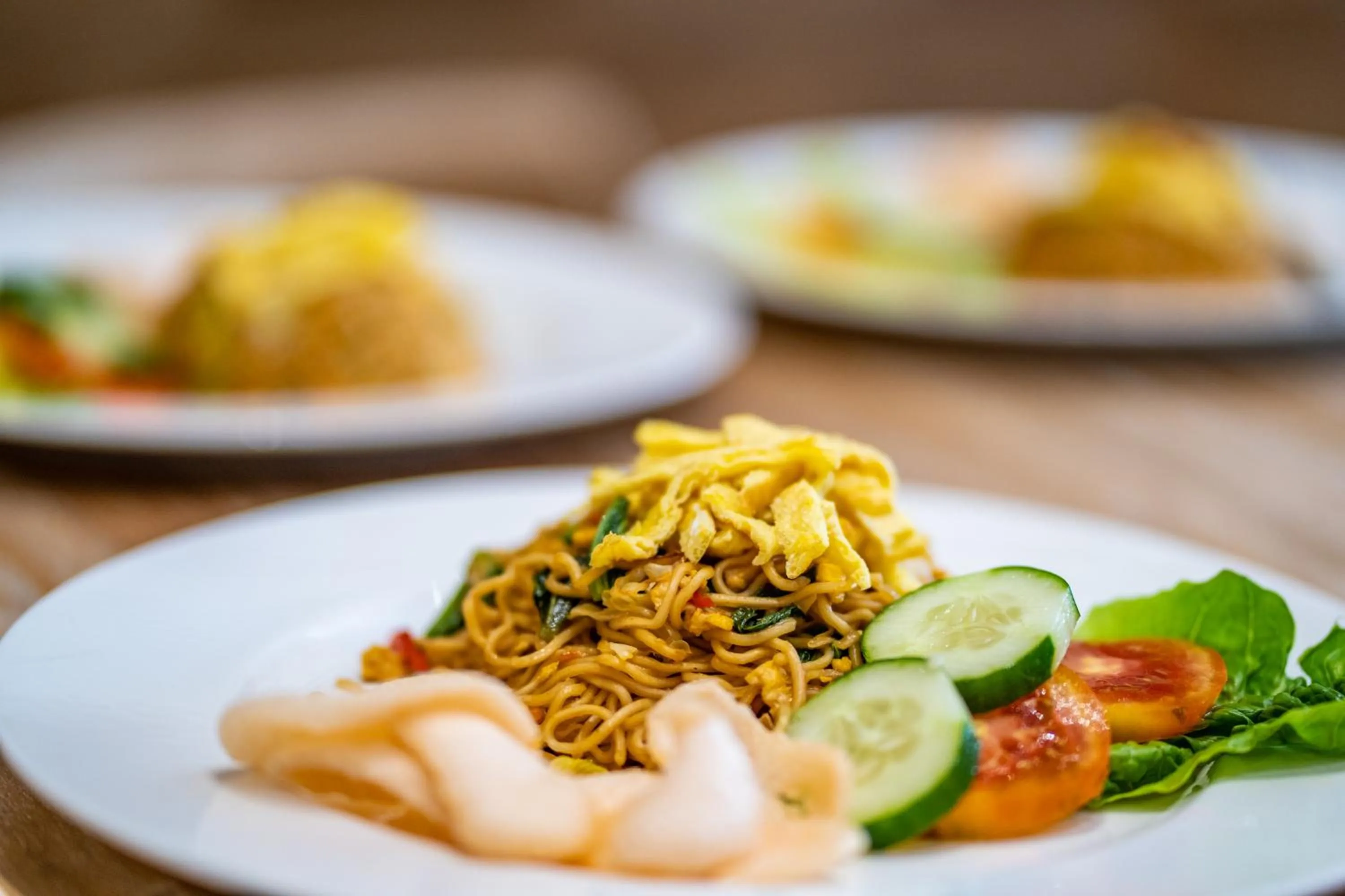 Breakfast in Segara Anak Hotel