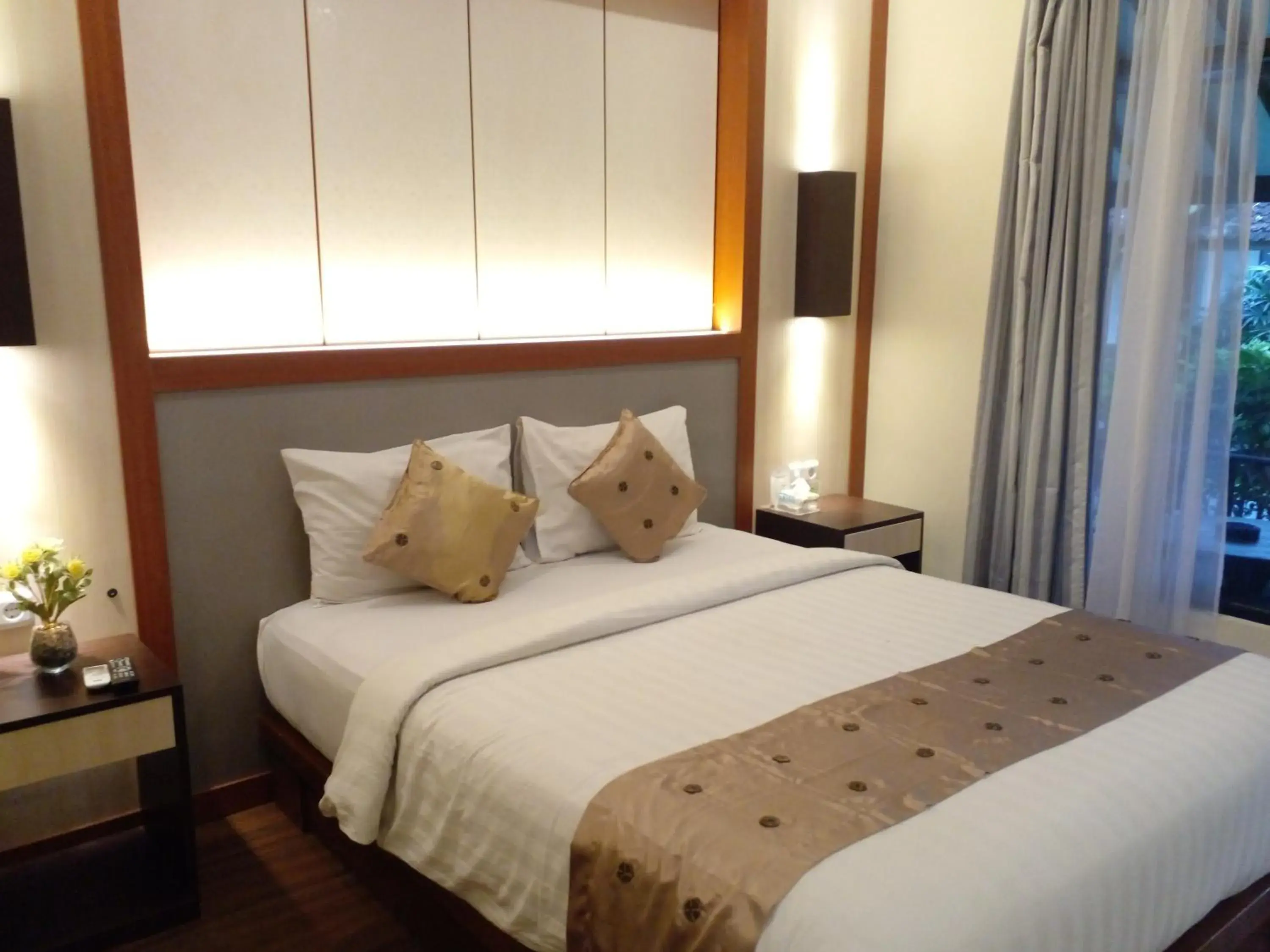 Bed in Segara Anak Hotel Bed in Segara Anak Hotel