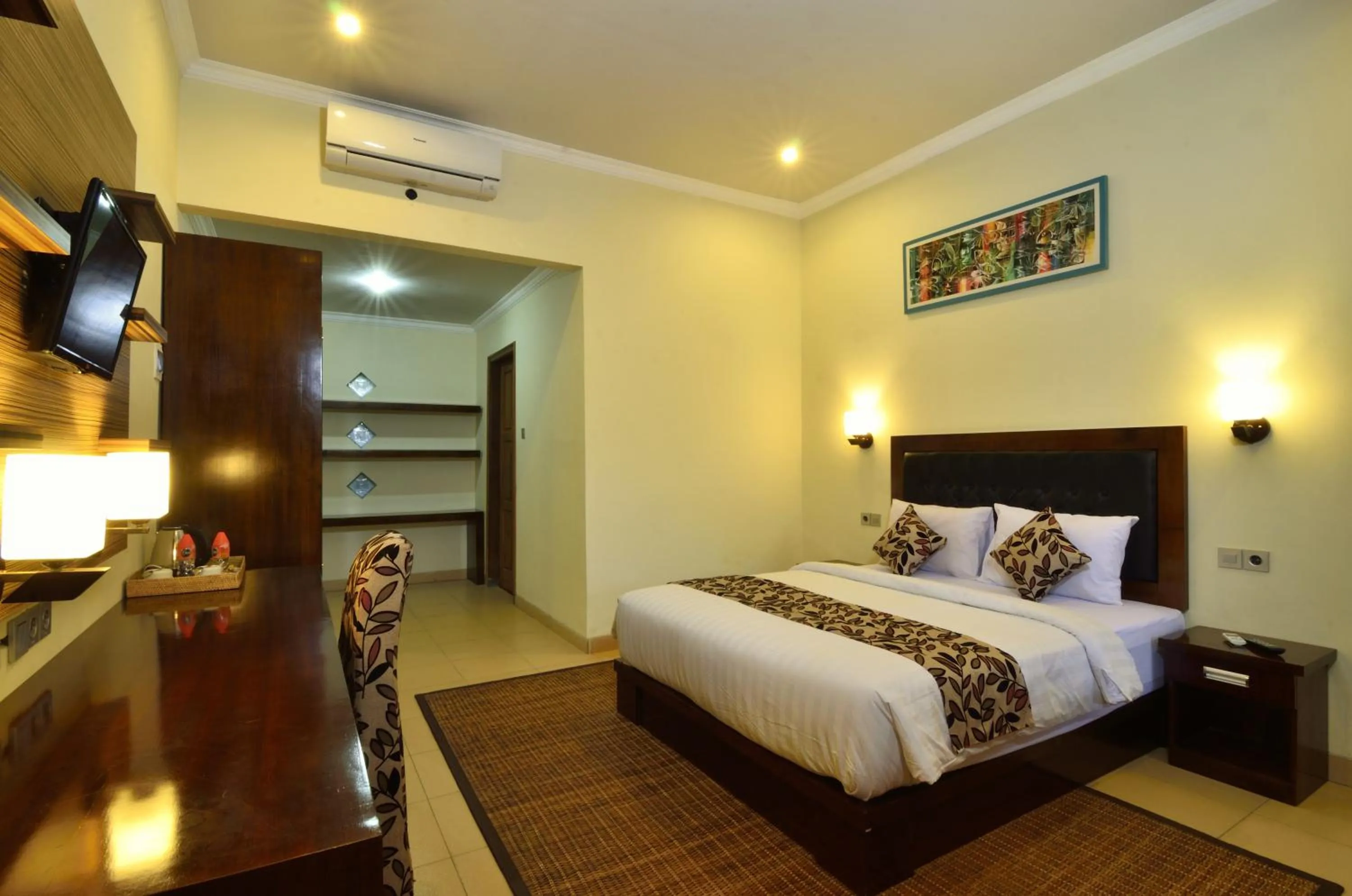 Bedroom, Bed in Segara Anak Hotel