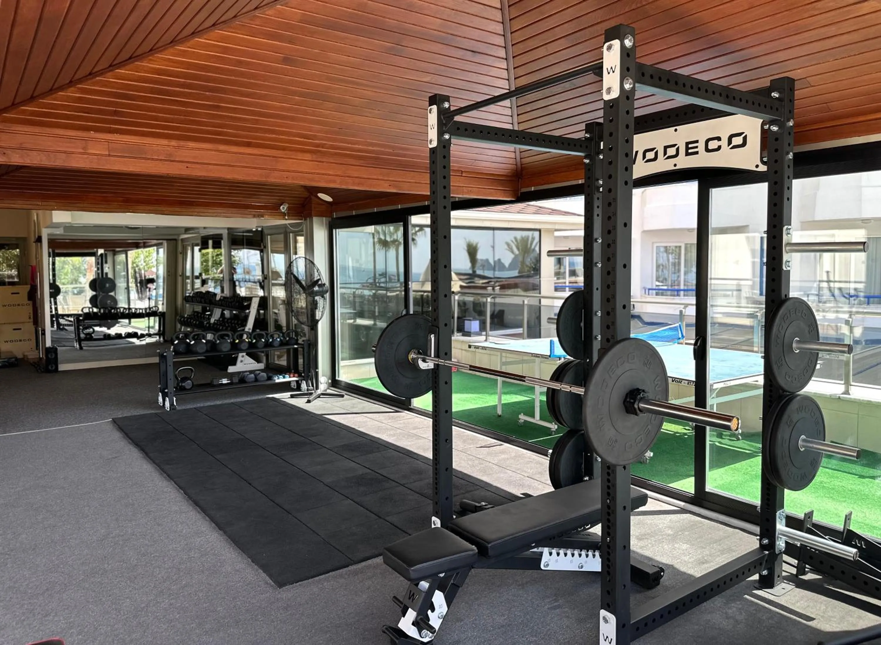 Fitness centre/facilities in Savk Hotel