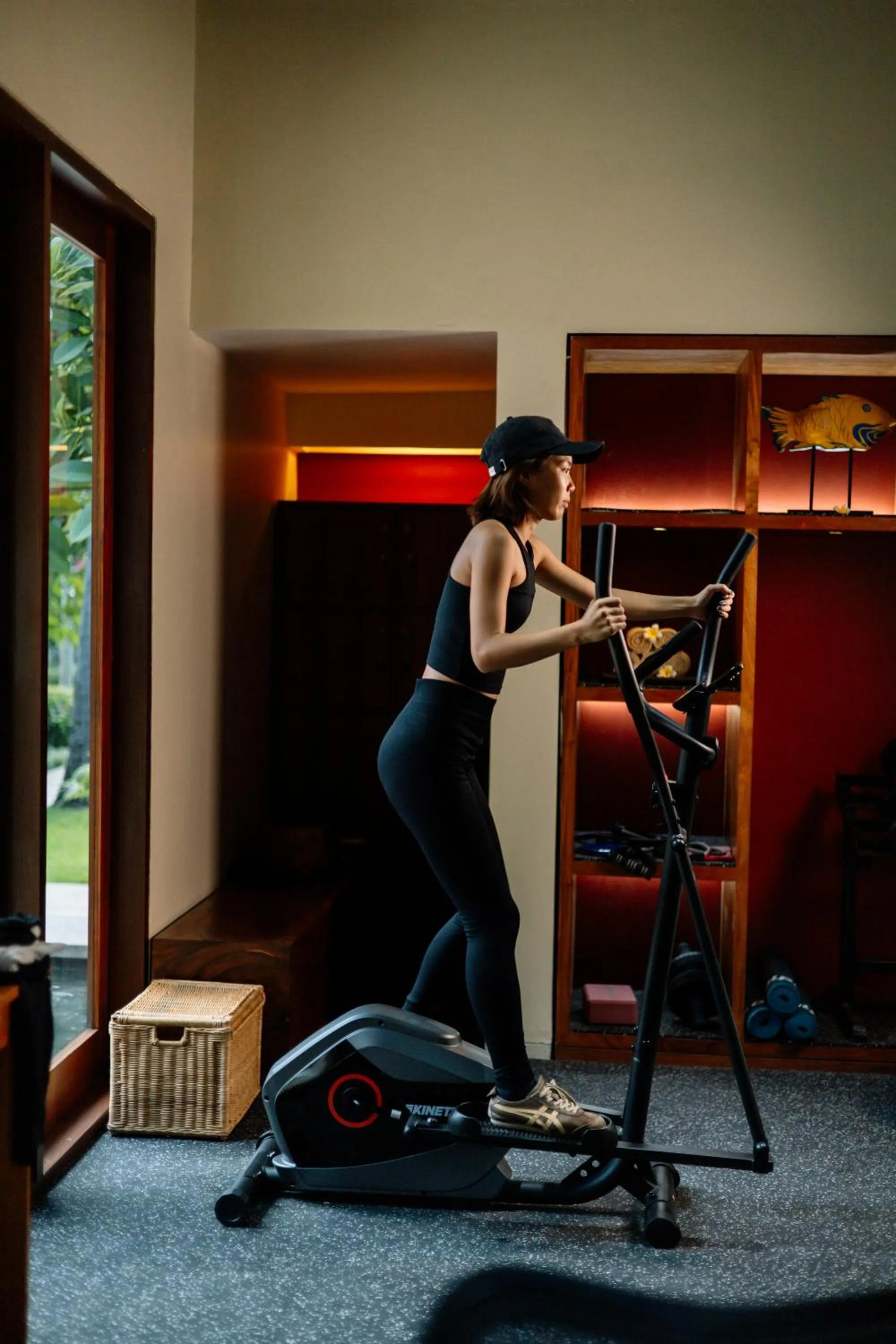 Fitness centre/facilities in Qunci Villas Resort