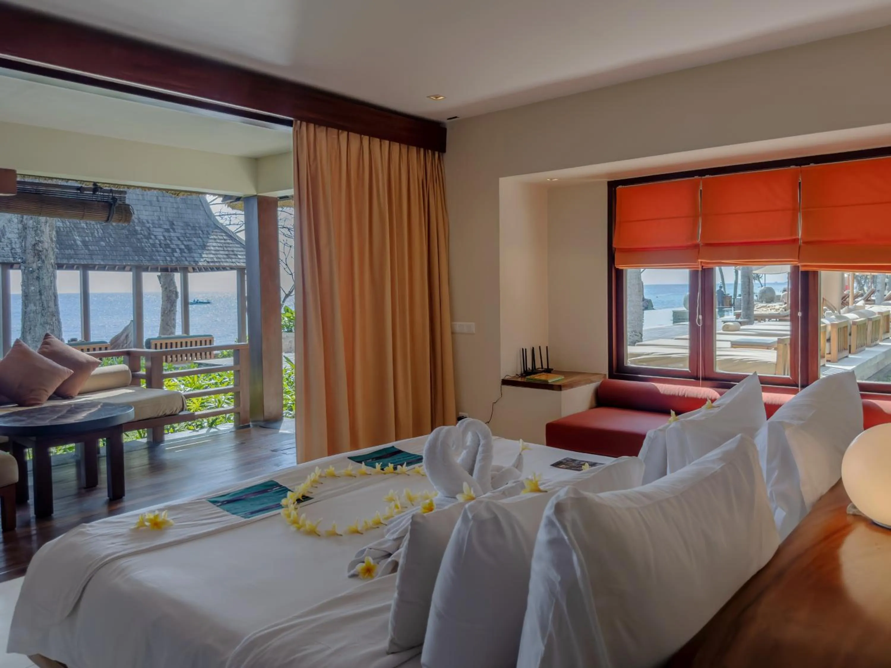 Bedroom, Bed in Qunci Villas Resort