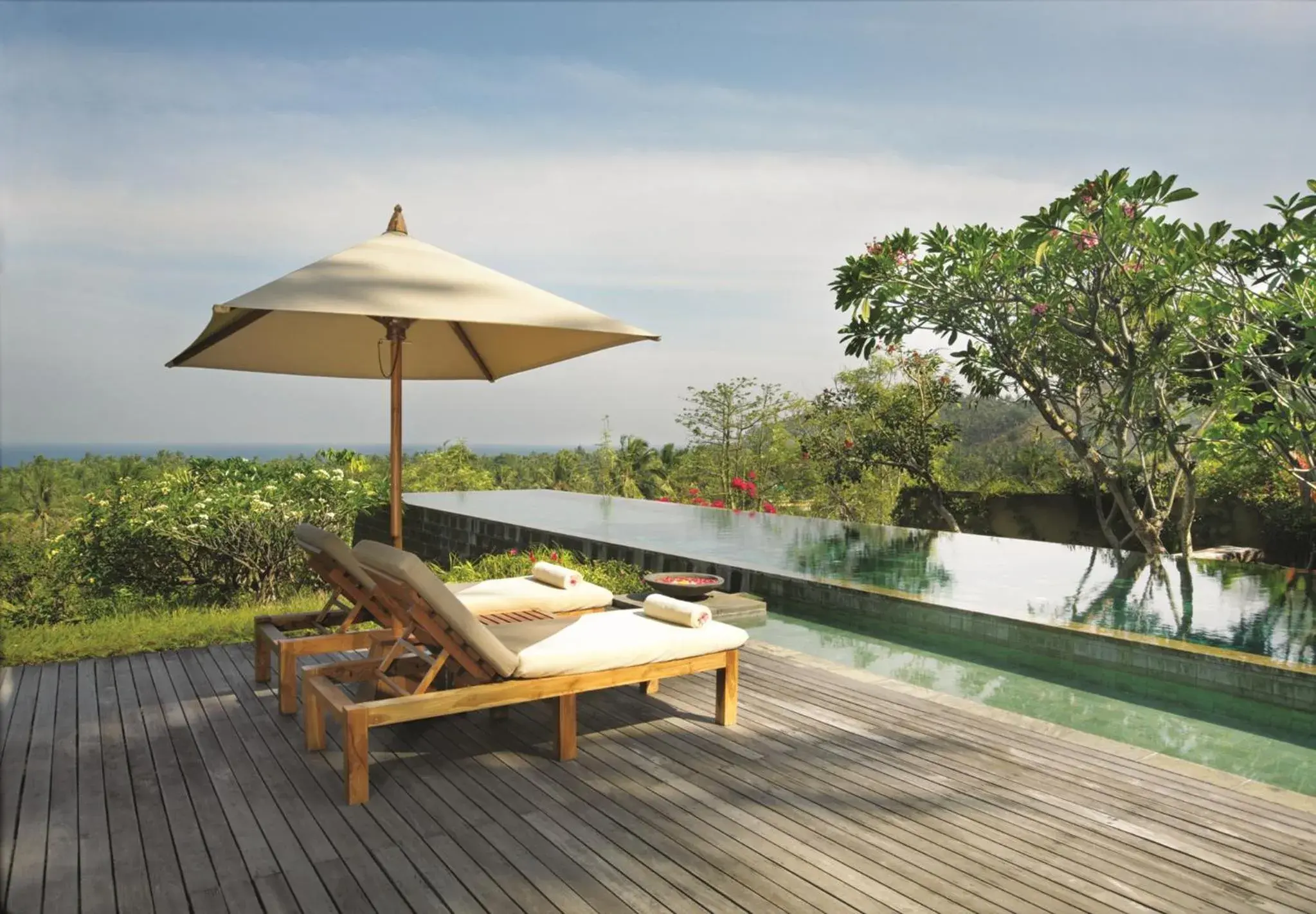 Swimming pool in Qunci Villas Resort Swimming pool in Qunci Villas Resort