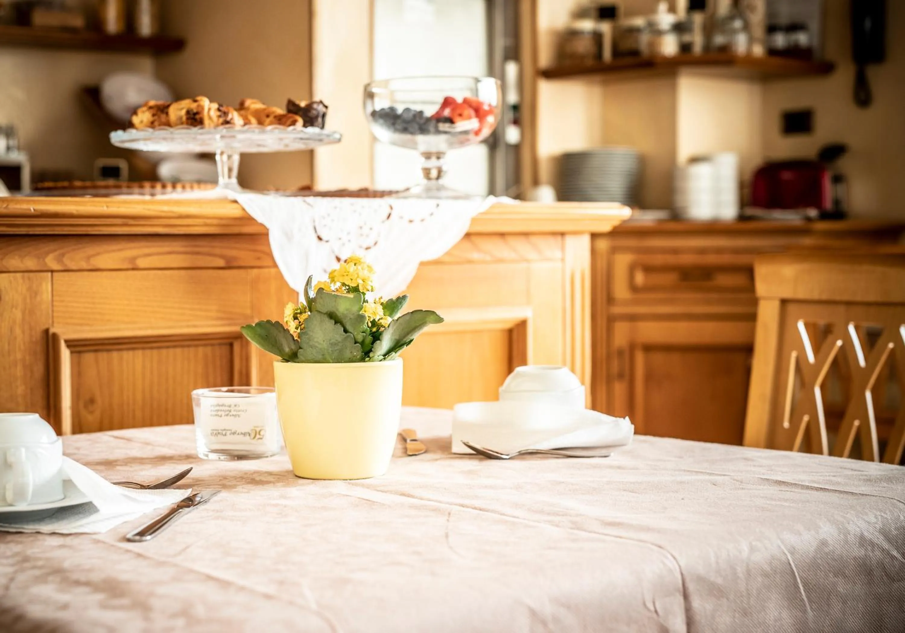 Breakfast in Hotel Piuro