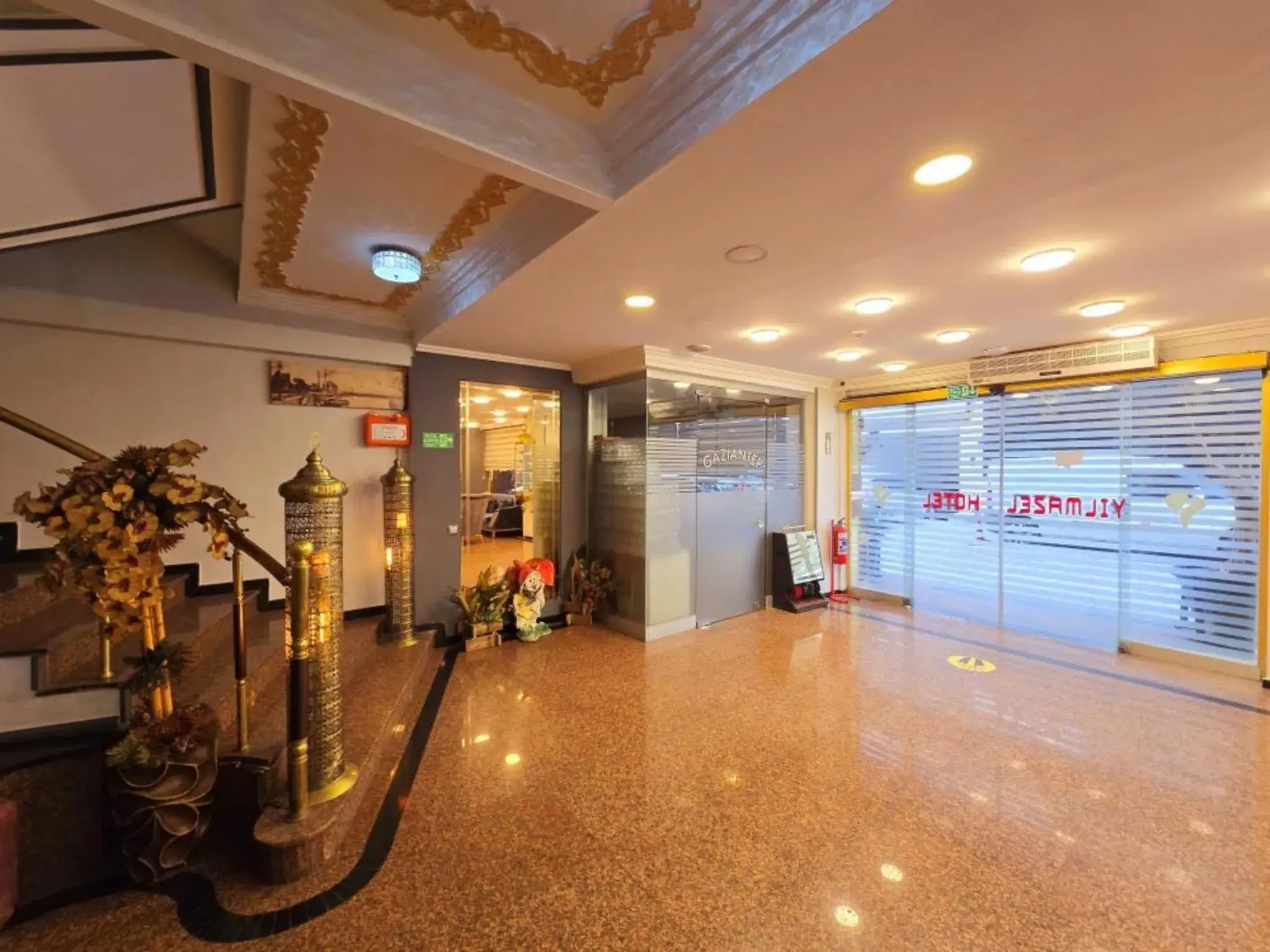 Lobby or reception in Yilmazel Hotel Lobby or reception in Yilmazel Hotel