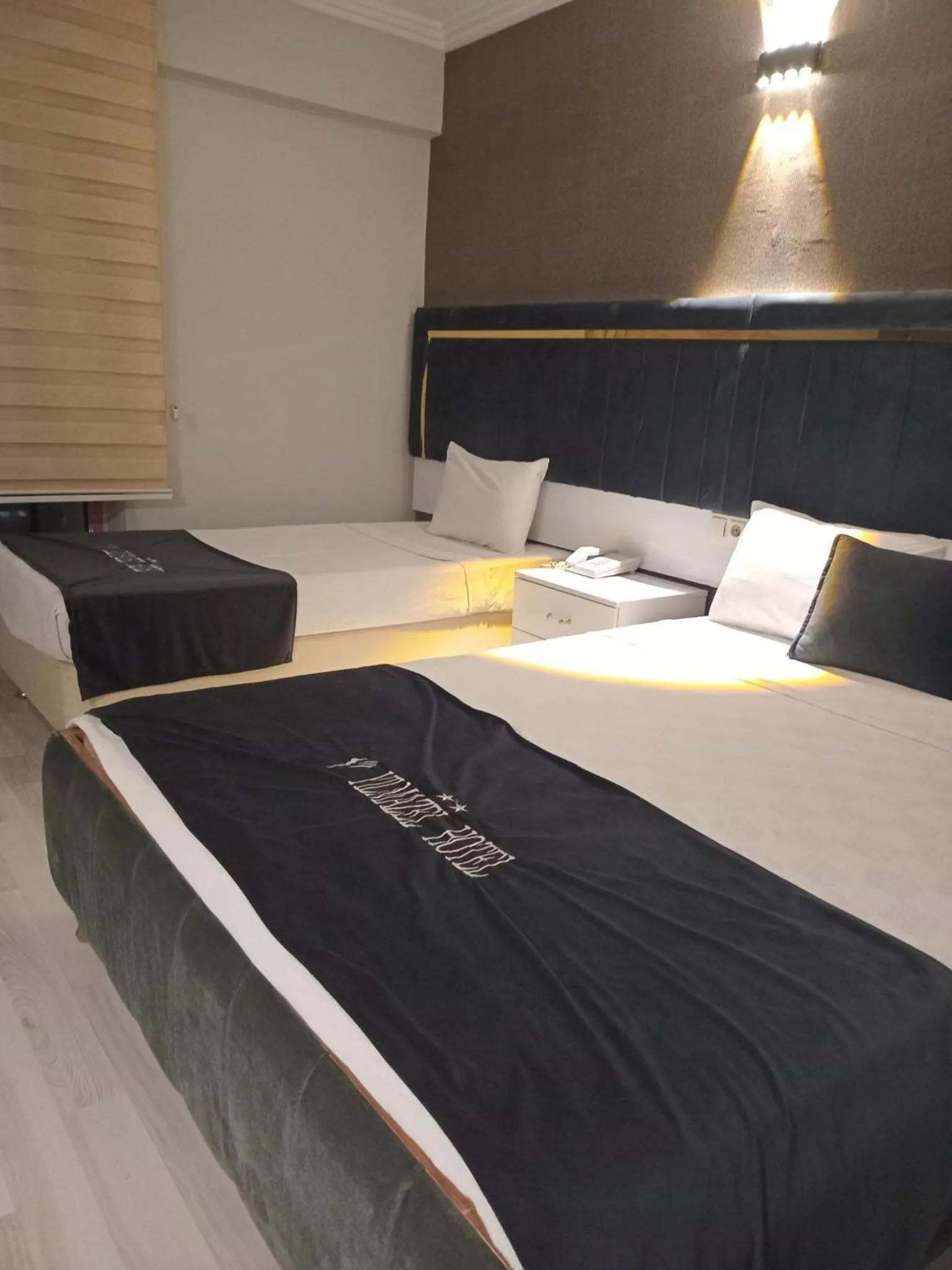 Bed in Yilmazel Hotel