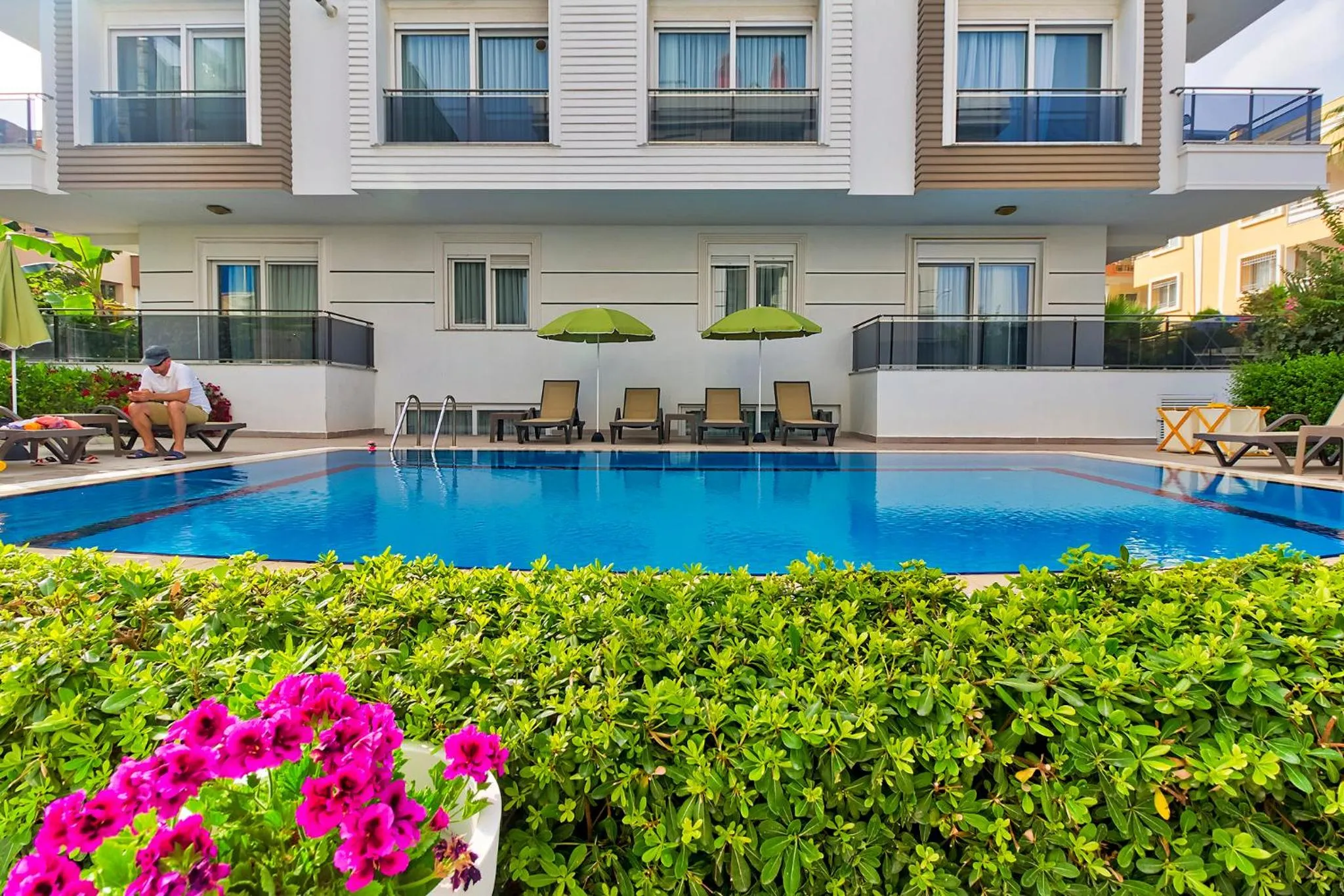 Garden in Aspendos Seaside