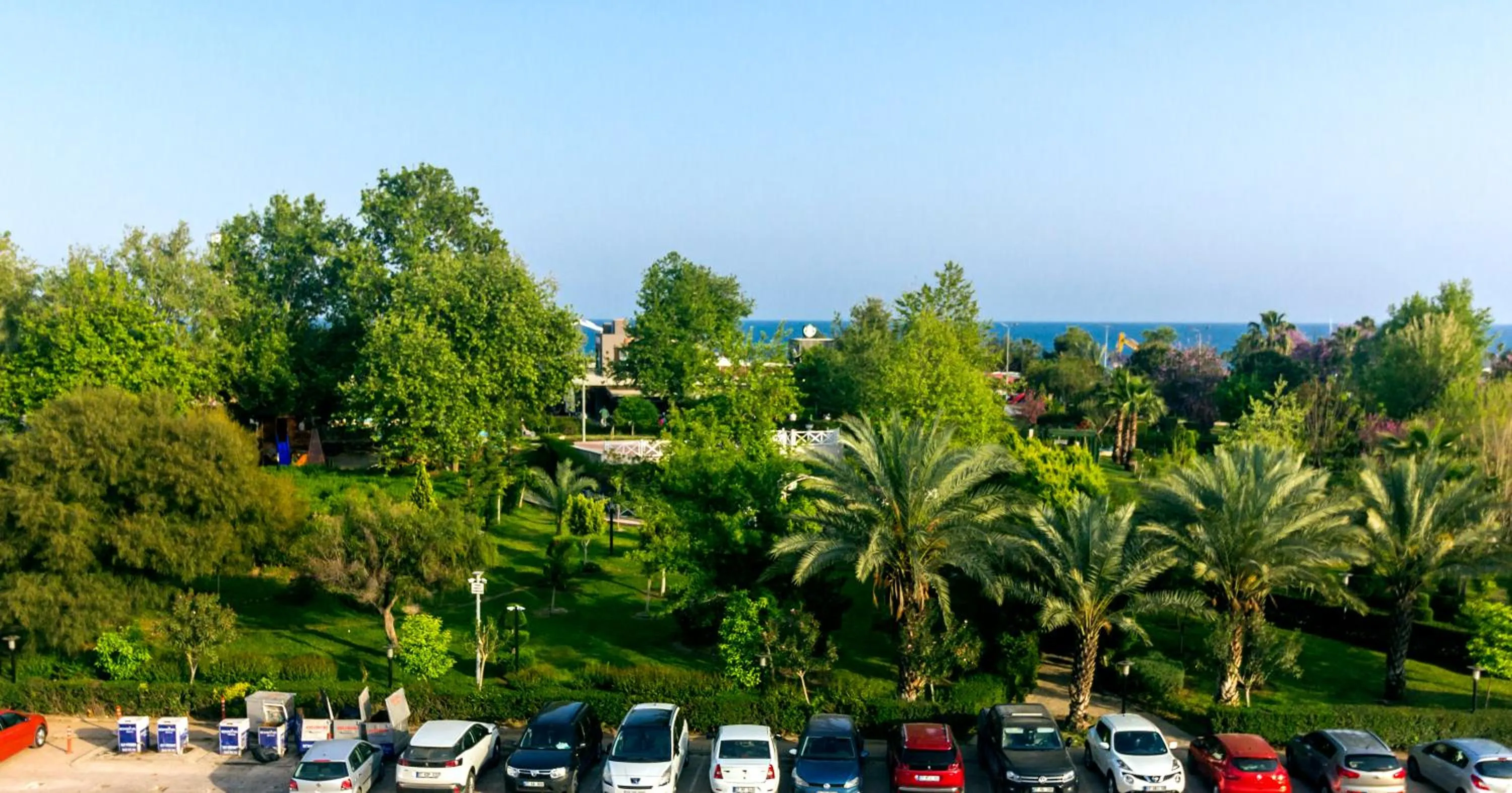 Children play ground in Aspendos Seaside