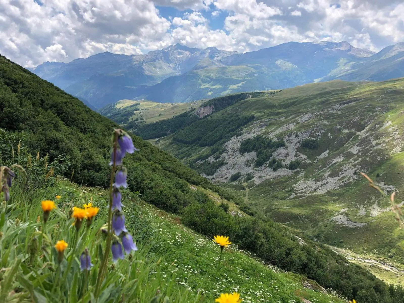 Natural landscape in Albergo K2