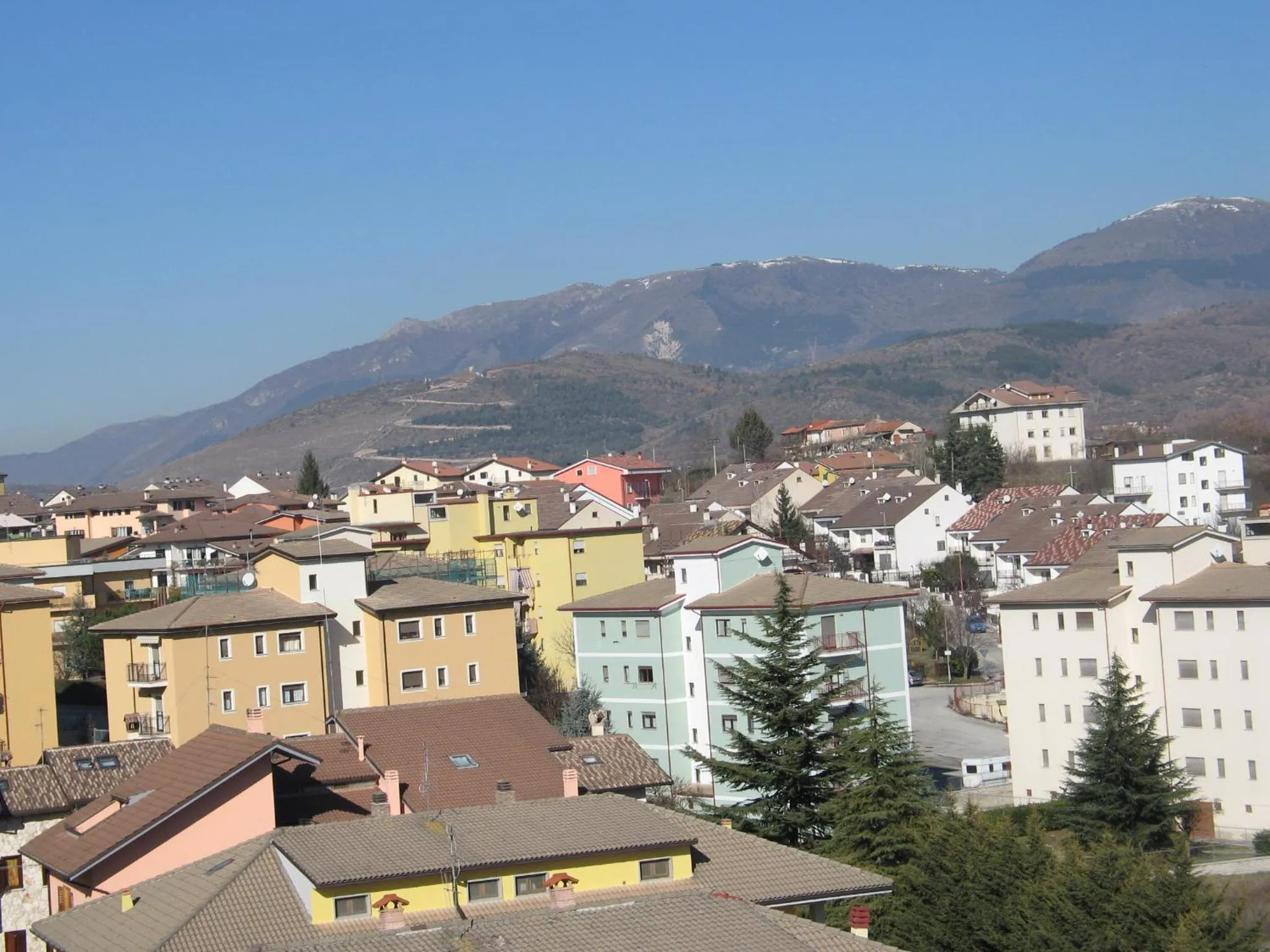 City view in B&B La Fonte