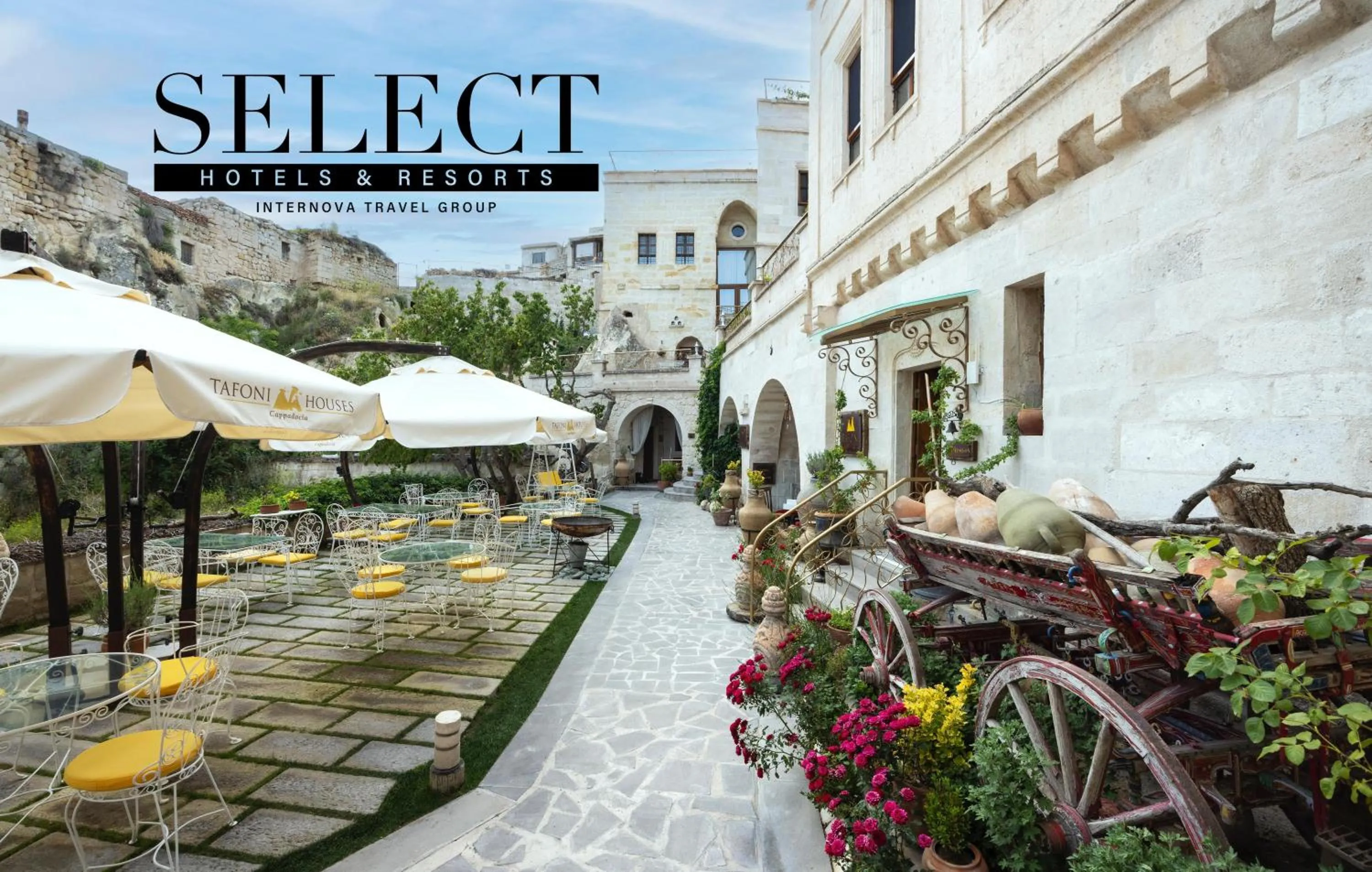 Property building in Tafoni Houses Cave Hotel