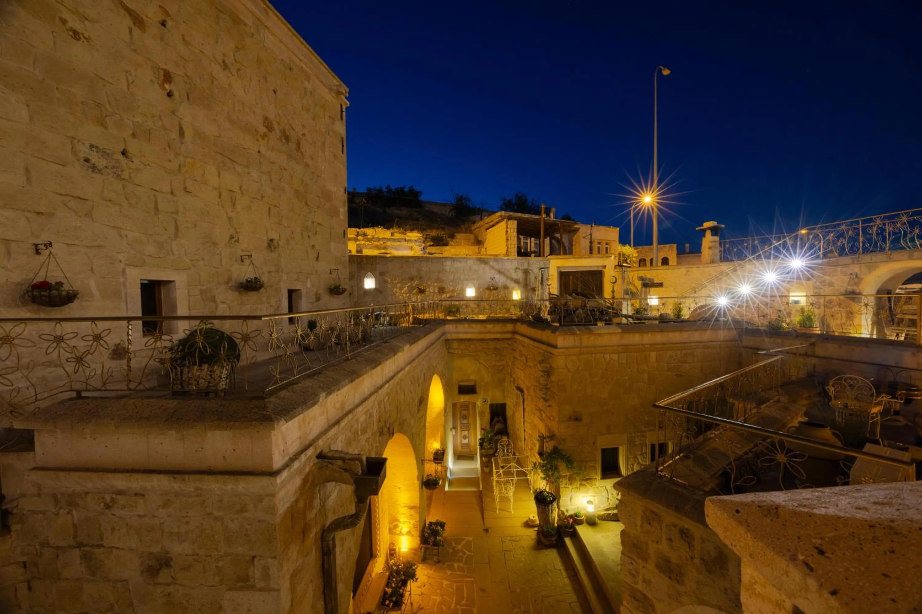 Balcony/Terrace in Tafoni Houses Cave Hotel