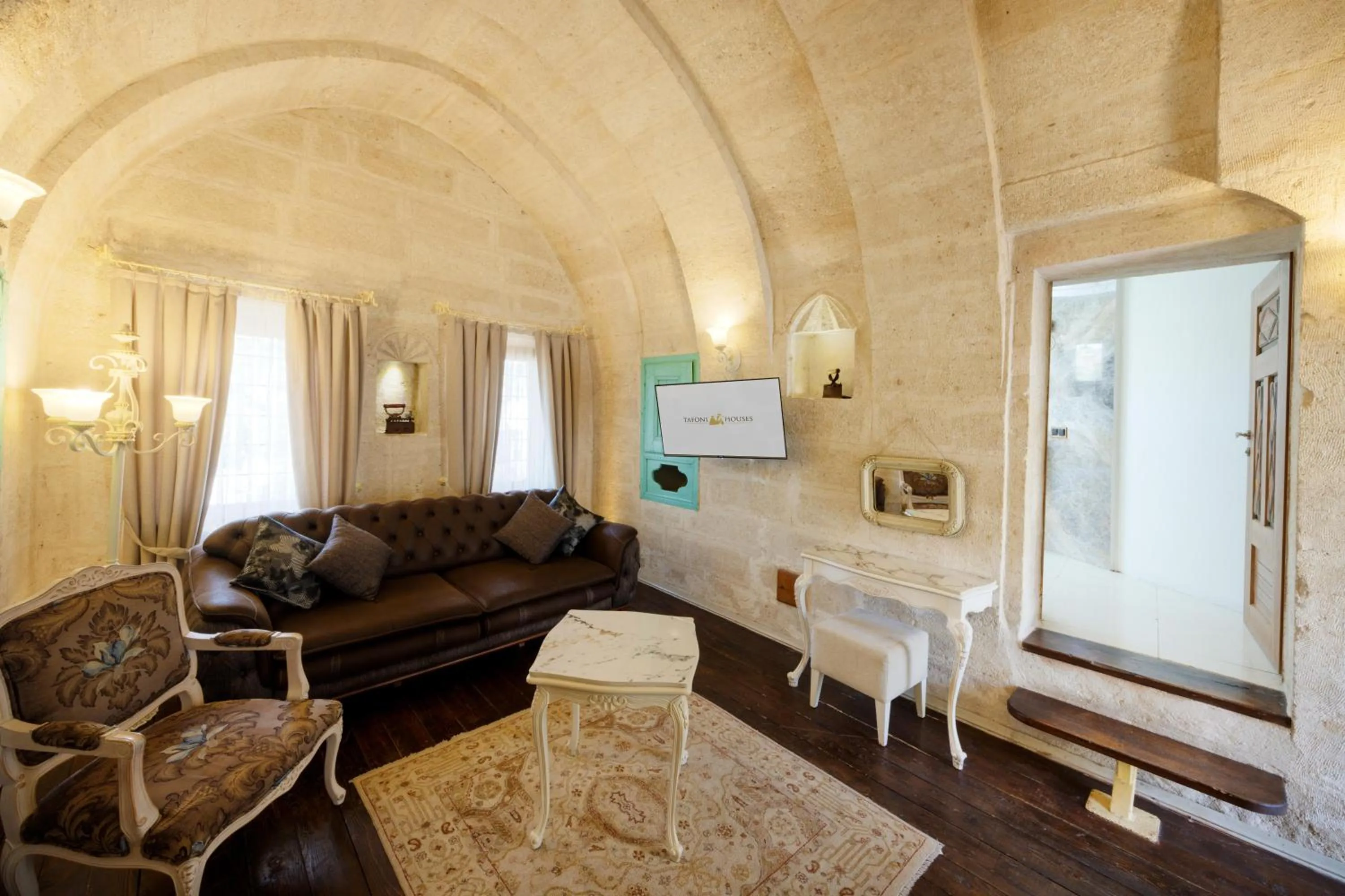 Photo of the whole room in Tafoni Houses Cave Hotel