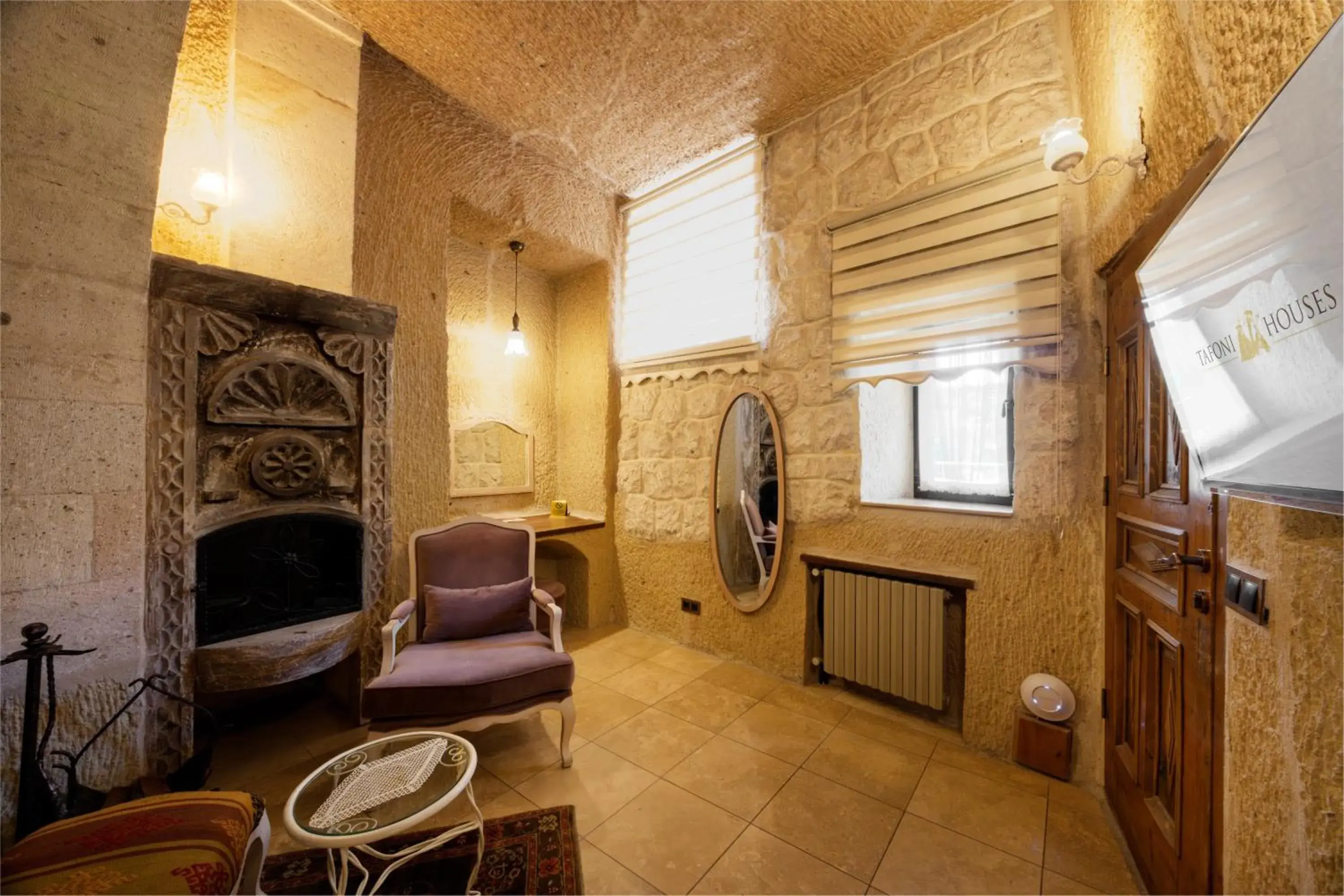 Photo of the whole room in Tafoni Houses Cave Hotel Photo of the whole room in Tafoni Houses Cave Hotel