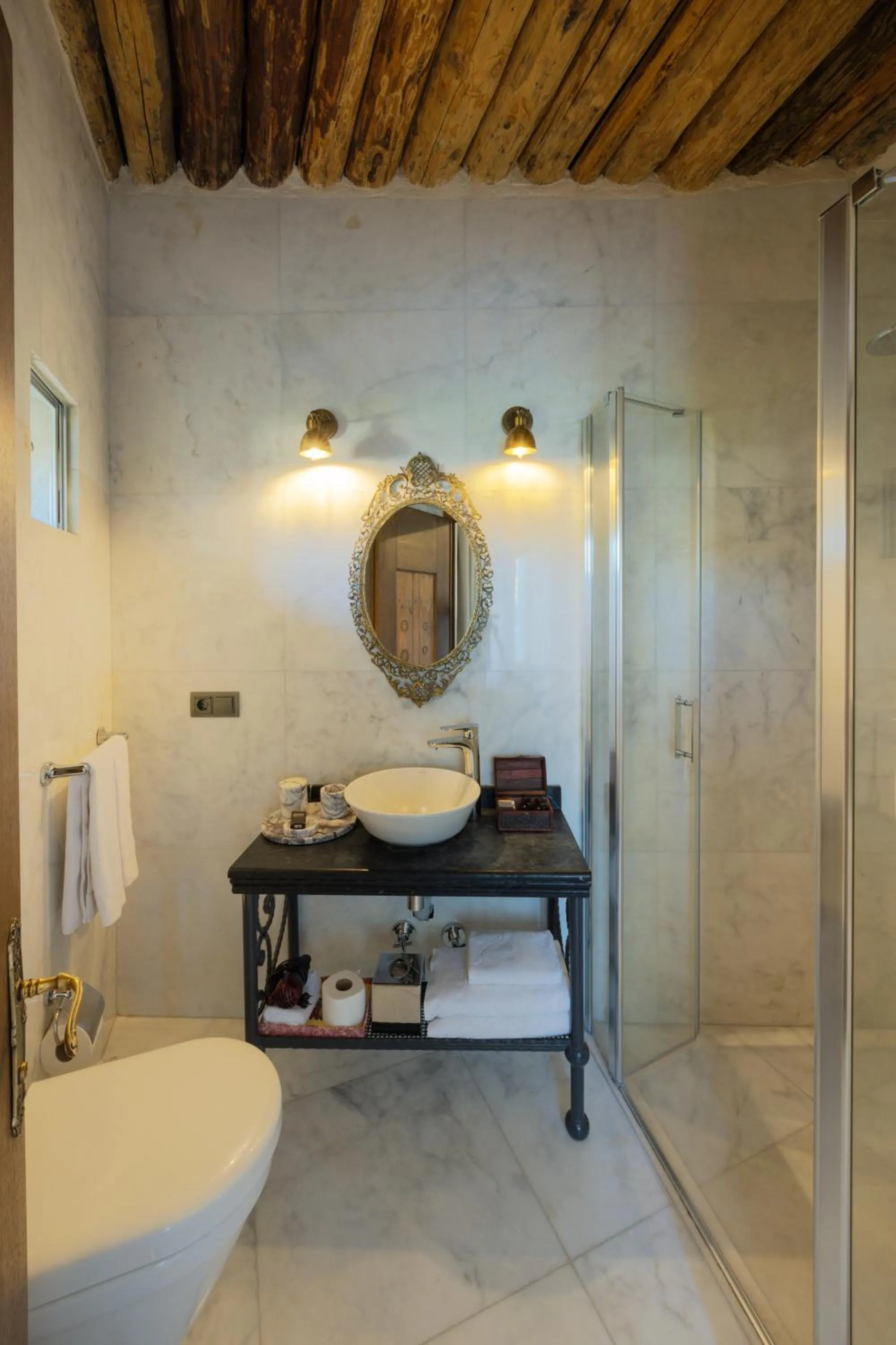 Bathroom in Tafoni Houses Cave Hotel