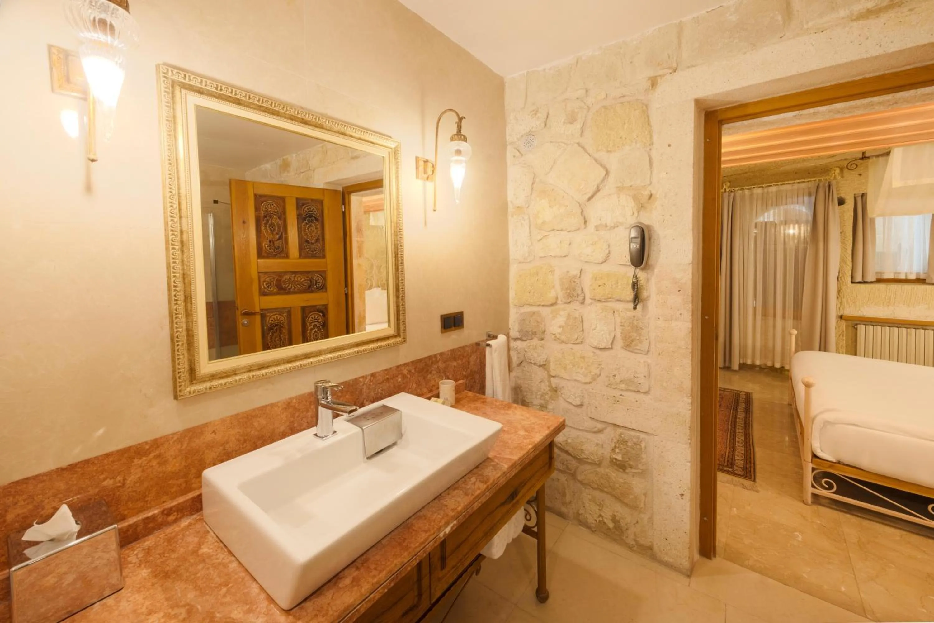 Bathroom in Tafoni Houses Cave Hotel