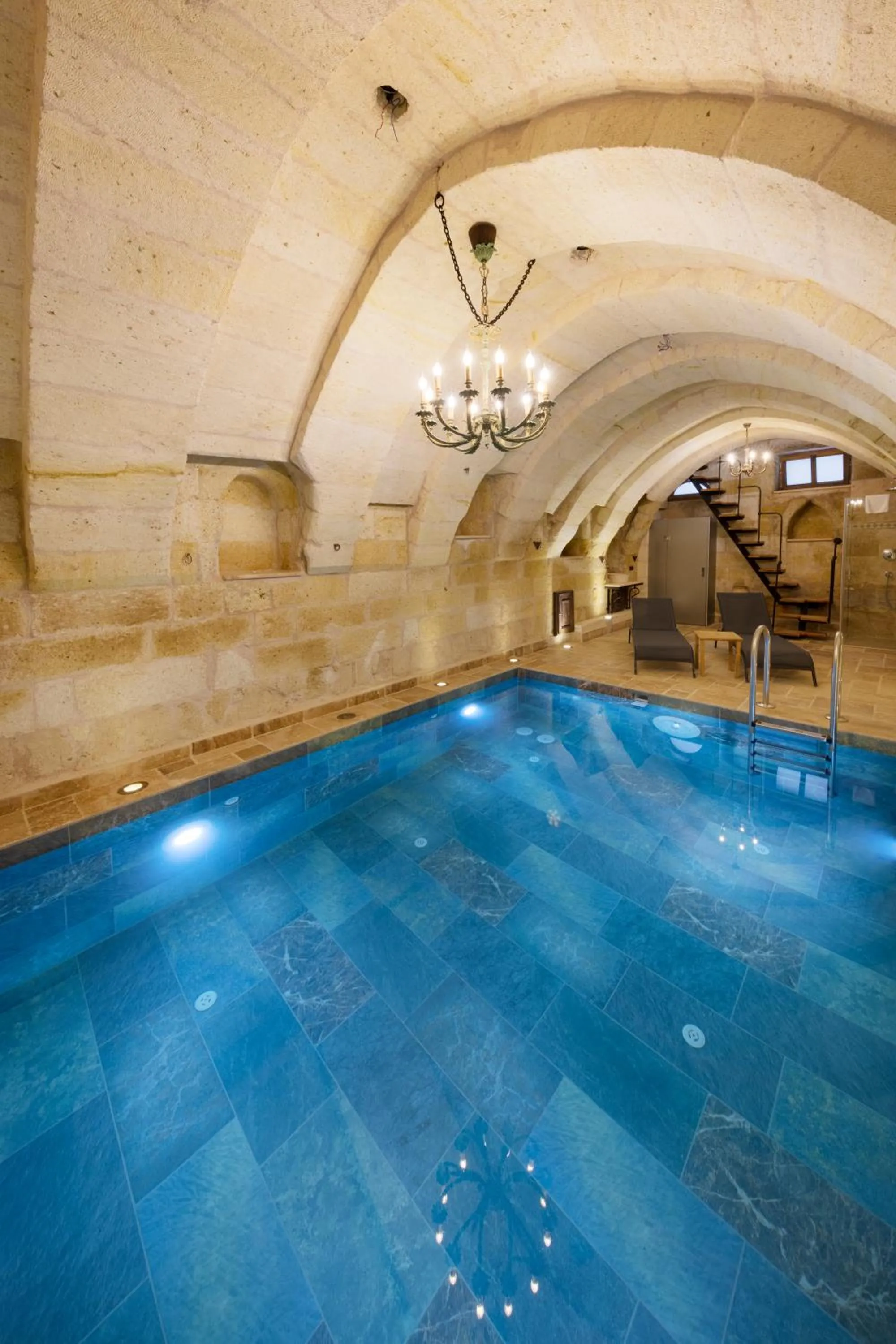 Swimming pool in Tafoni Houses Cave Hotel