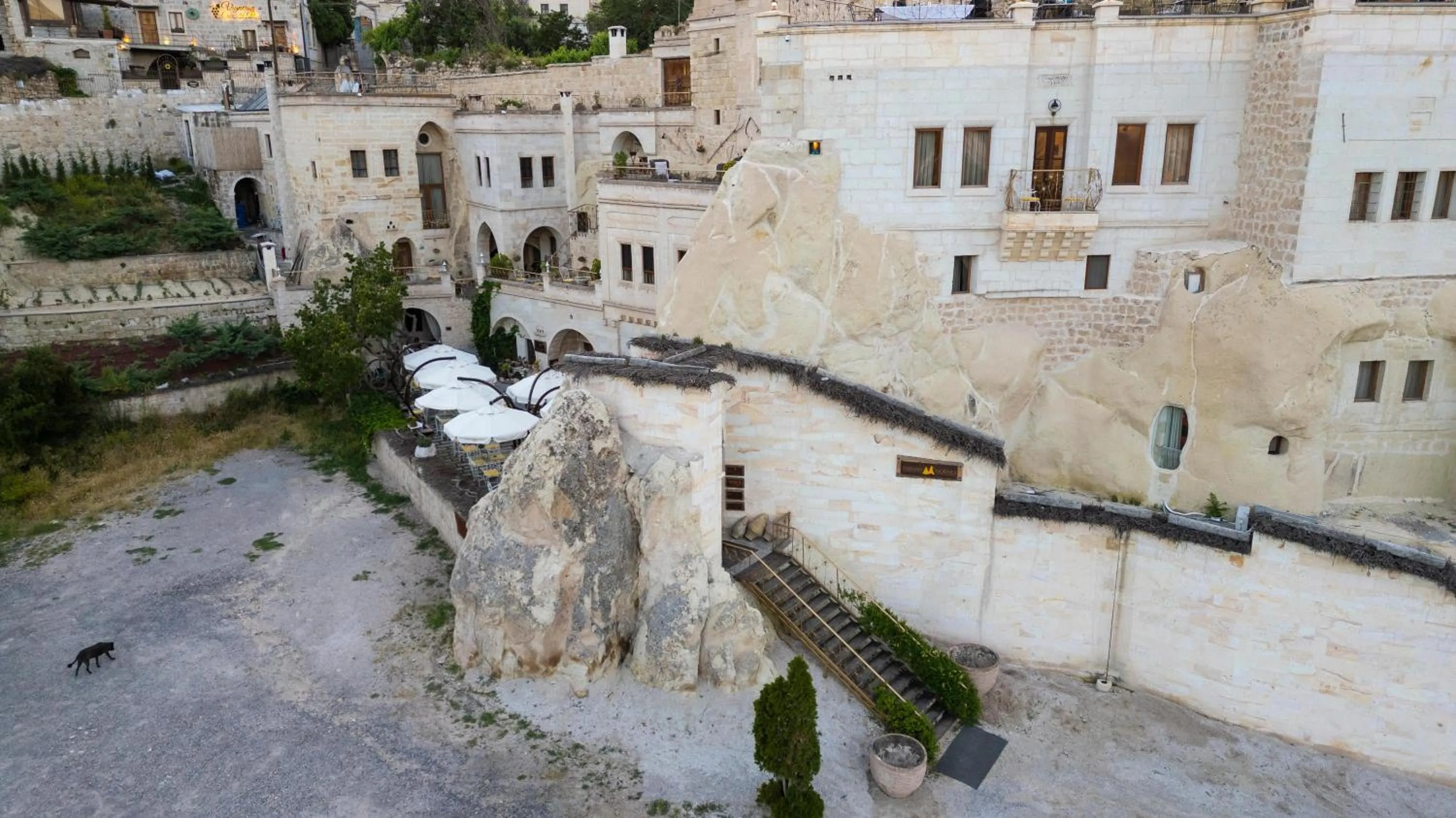 Property building in Tafoni Houses Cave Hotel