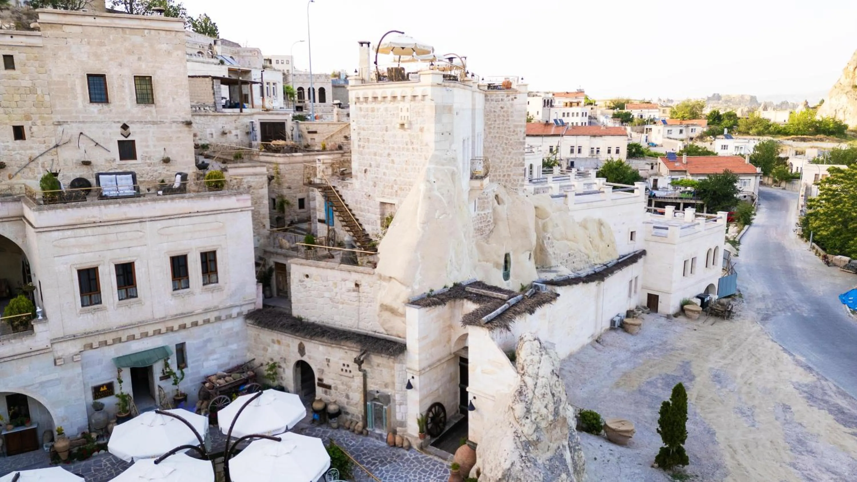 Property building in Tafoni Houses Cave Hotel
