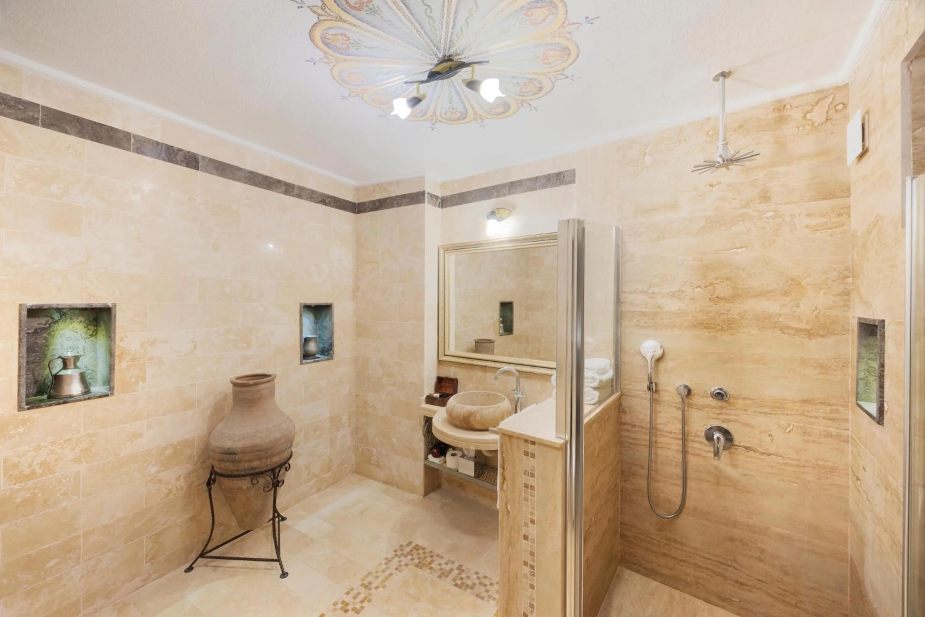 Bathroom in Tafoni Houses Cave Hotel