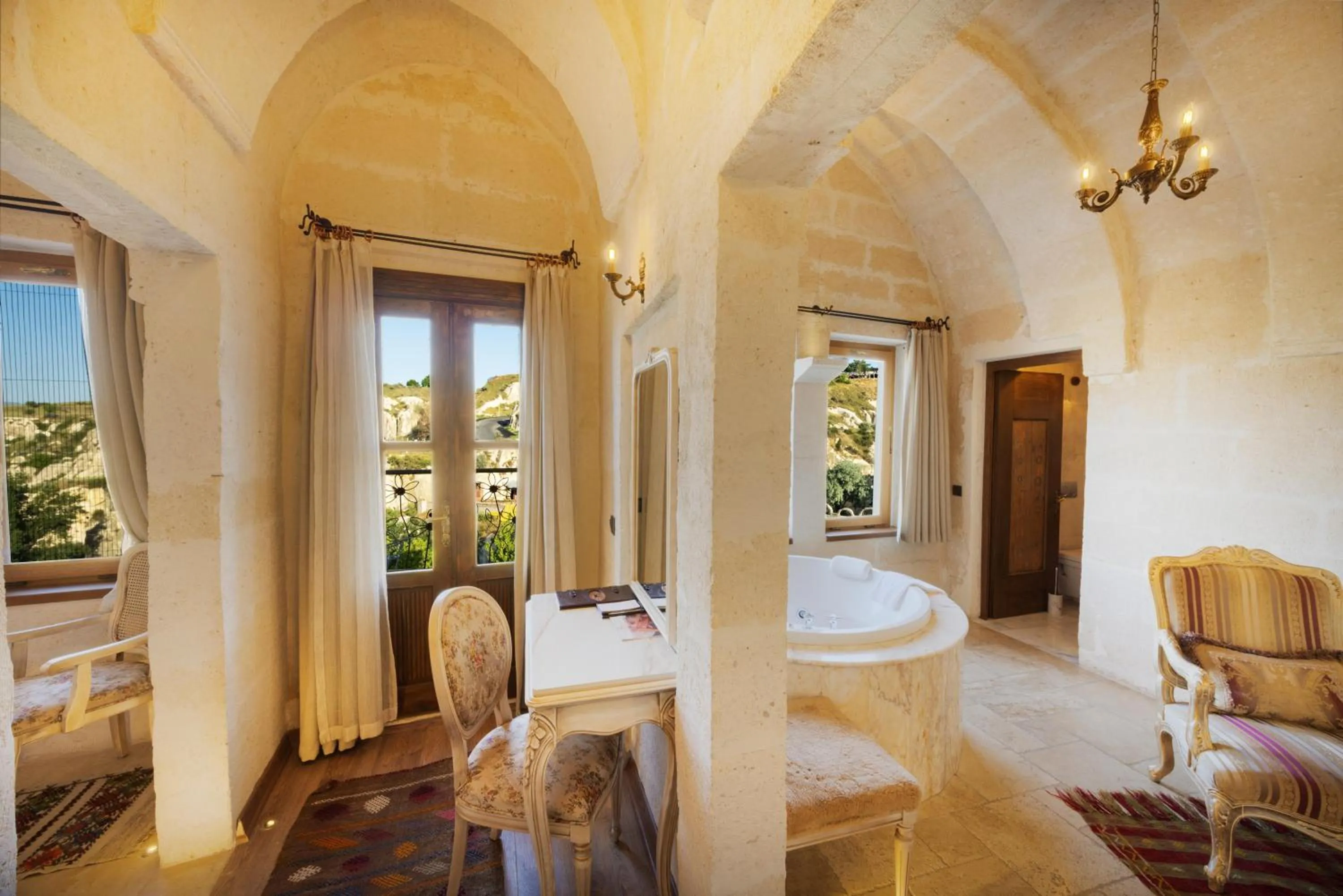 Spa and wellness centre/facilities, Bed in Tafoni Houses Cave Hotel