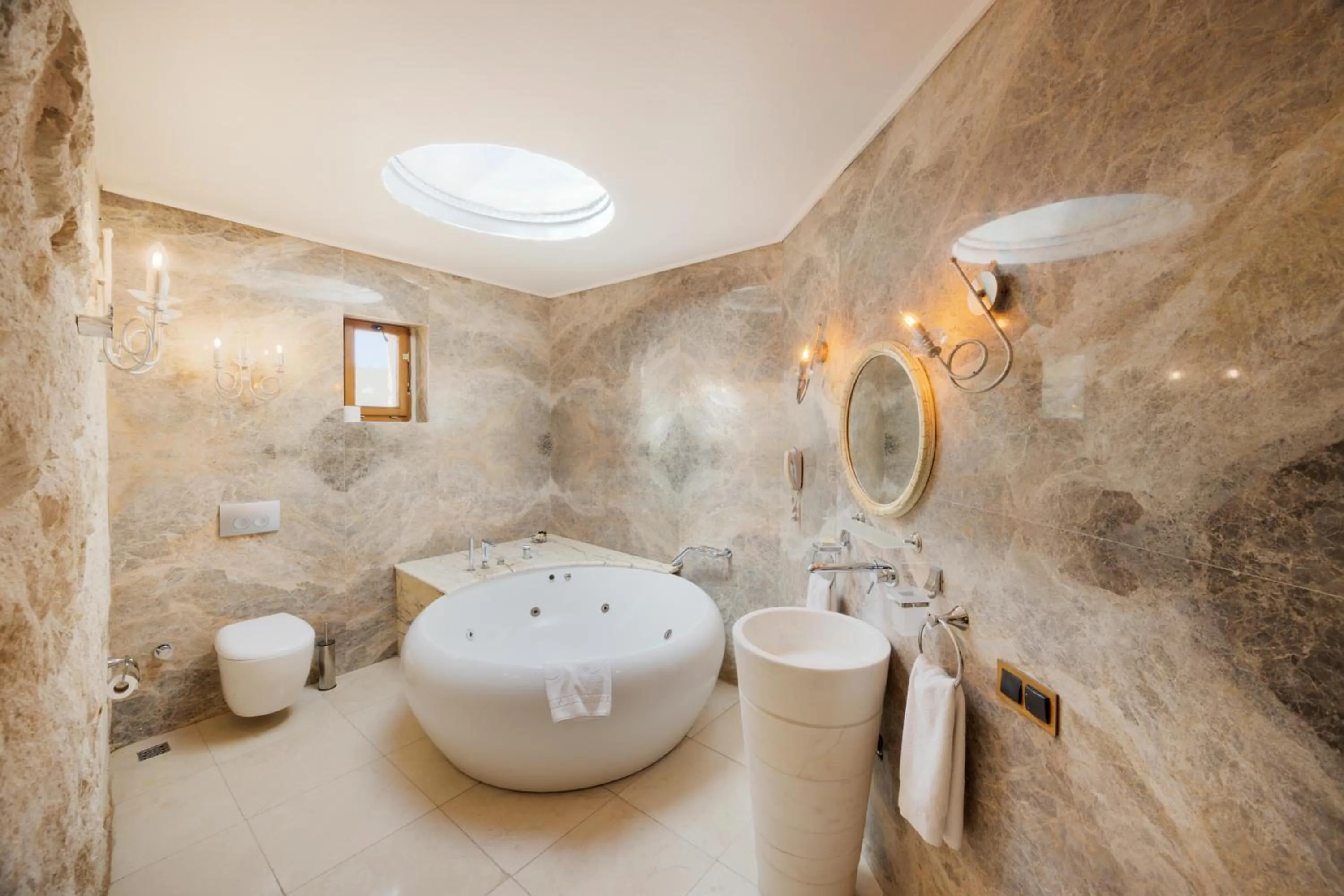 Bathroom in Tafoni Houses Cave Hotel