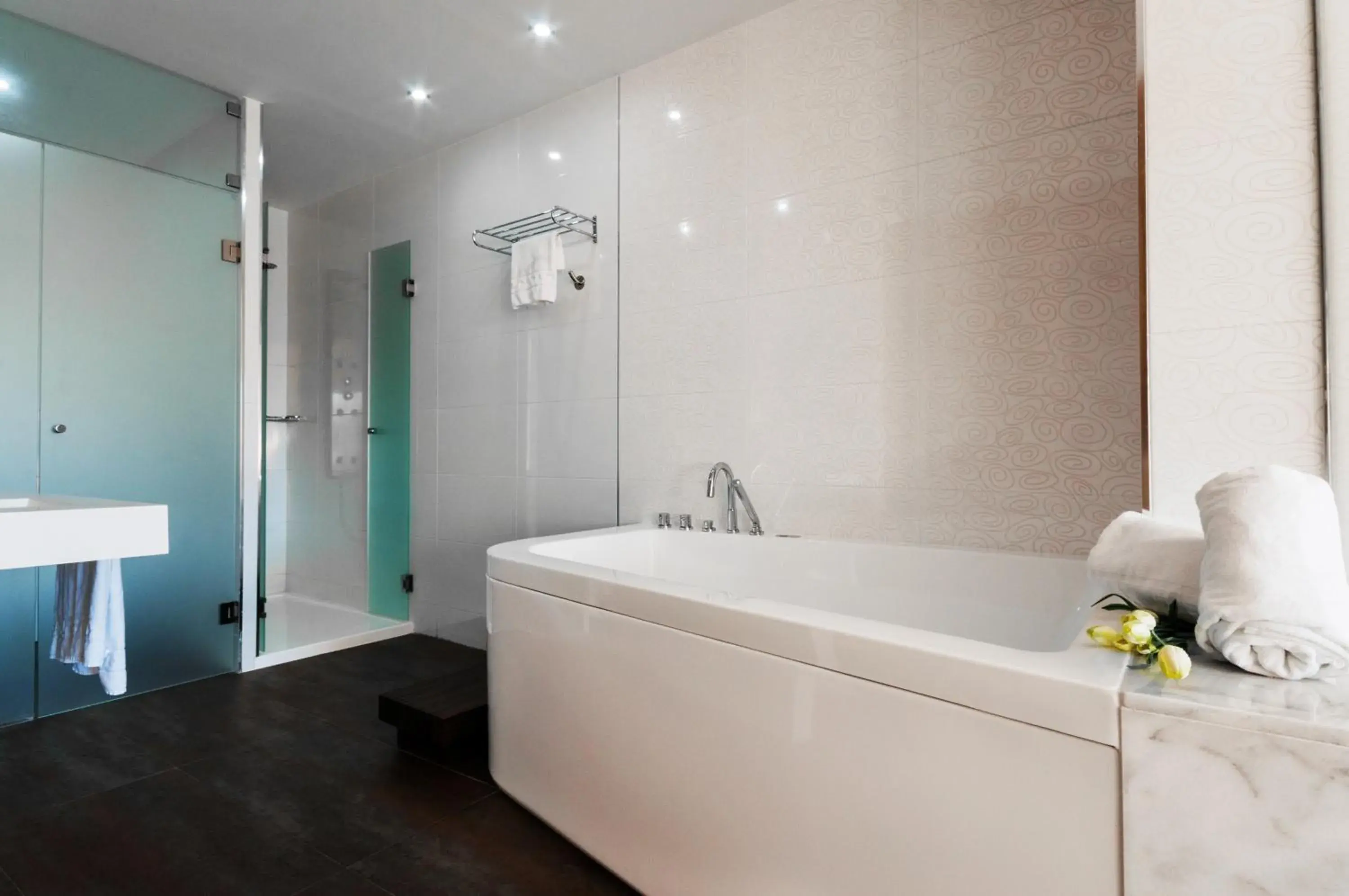 Bathroom in Hotel Fontana Plaza Bathroom in Hotel Fontana Plaza