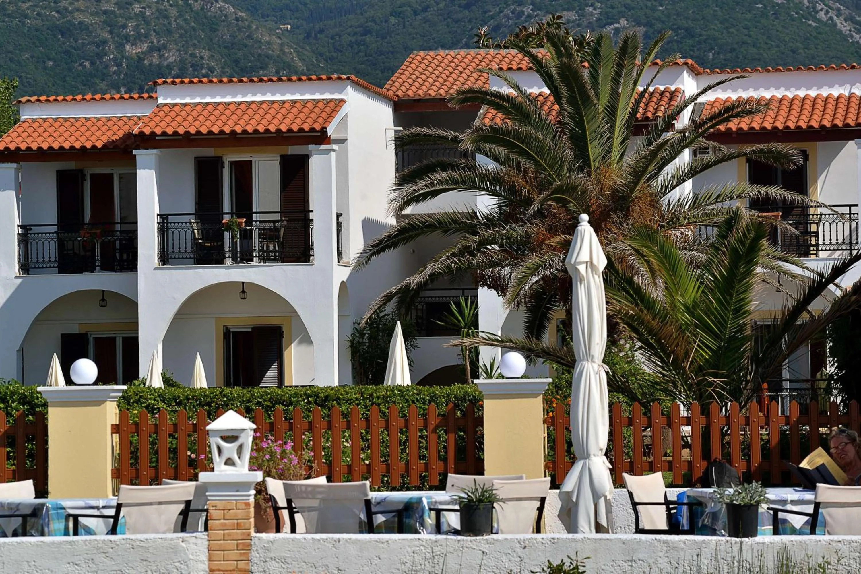 Facade/entrance in Filorian Hotel Apartments