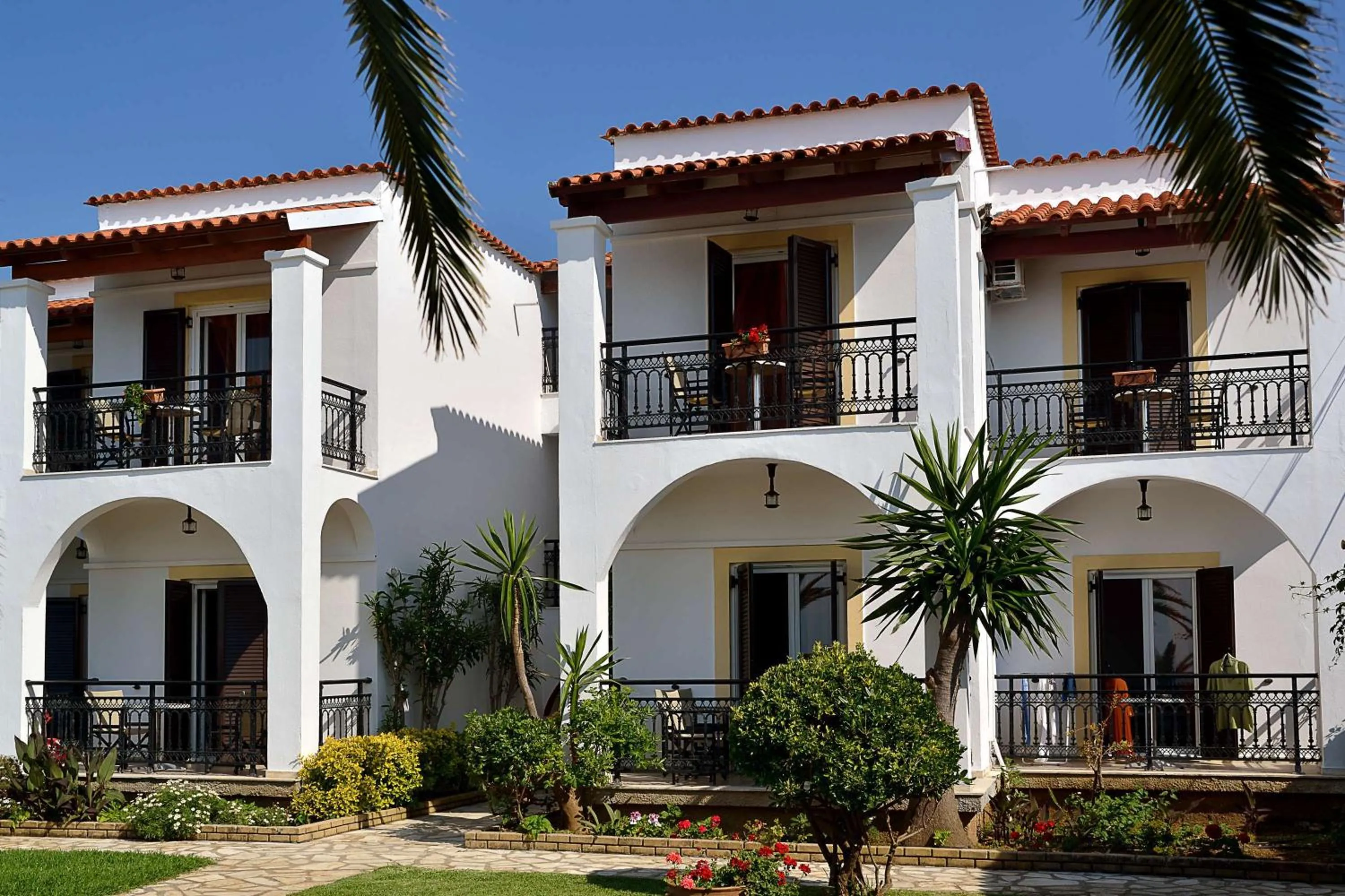 Facade/entrance in Filorian Hotel Apartments