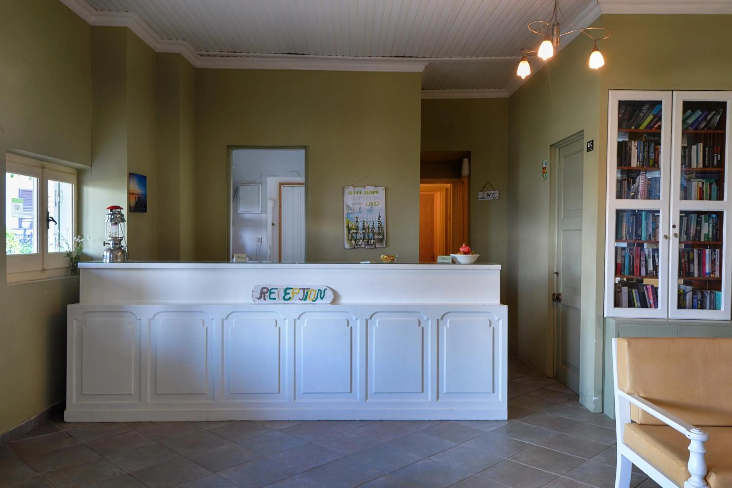 Lobby or reception in Filorian Hotel Apartments