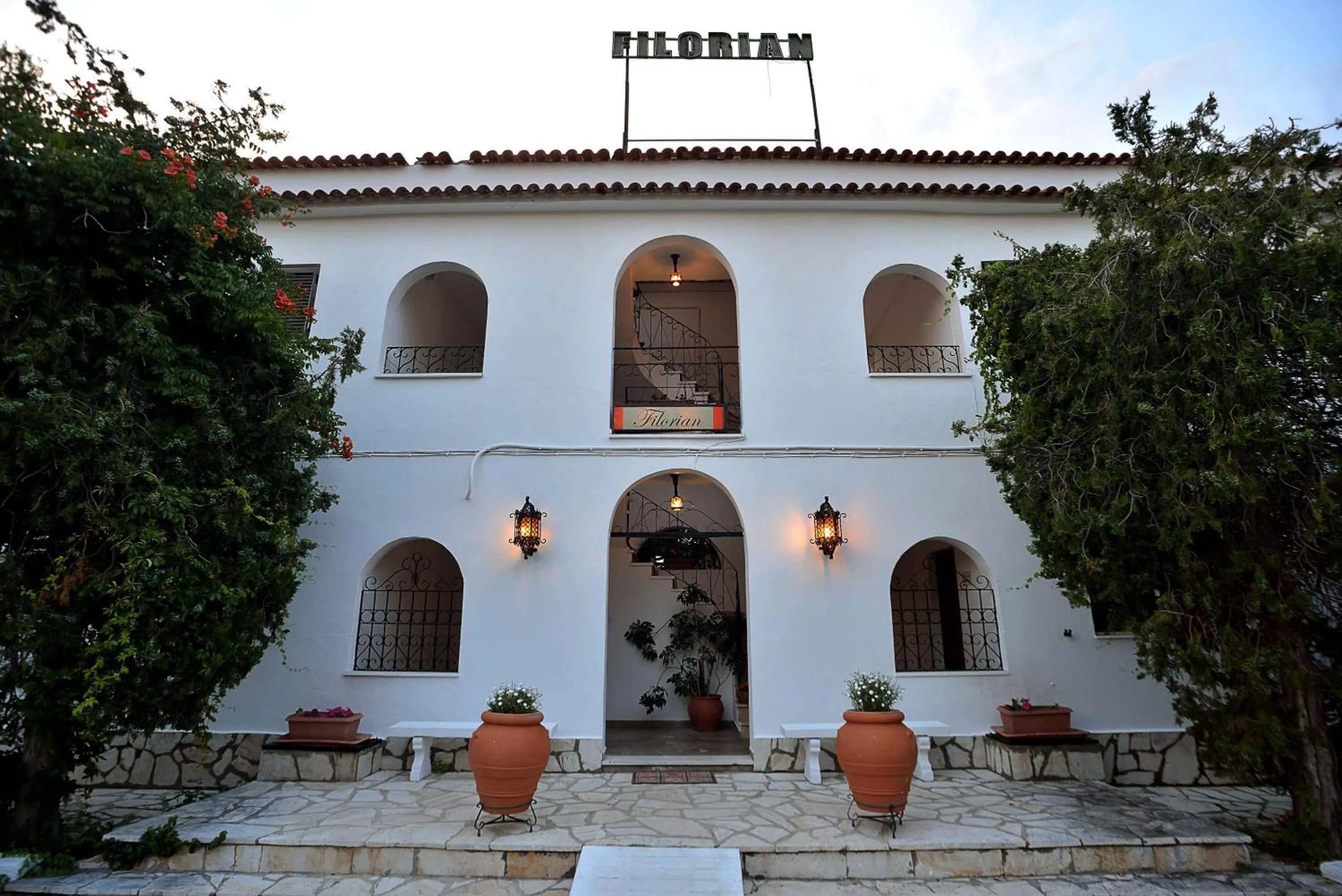 Facade/entrance in Filorian Hotel Apartments