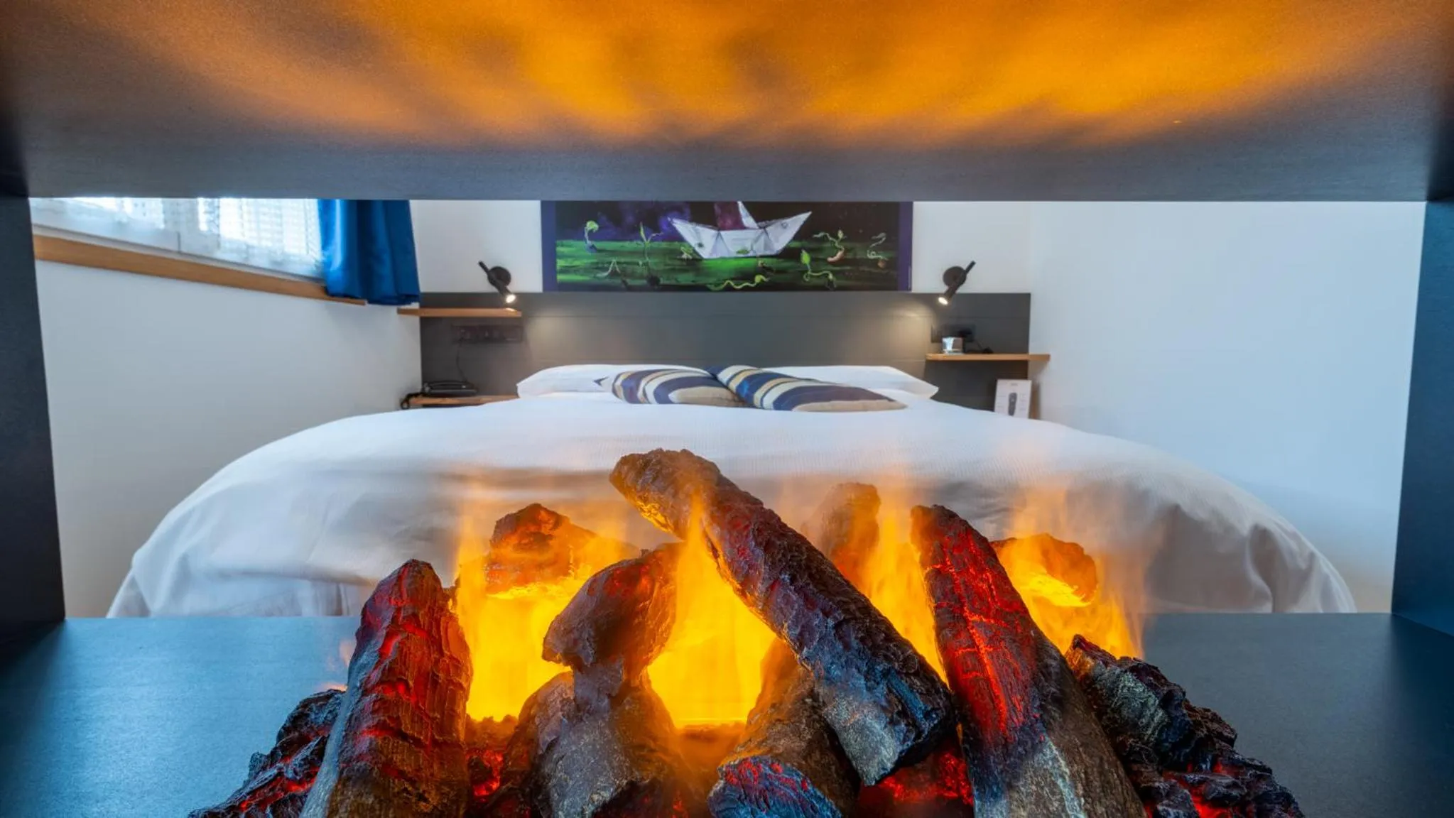 Bed in Sport Hotel Alpina