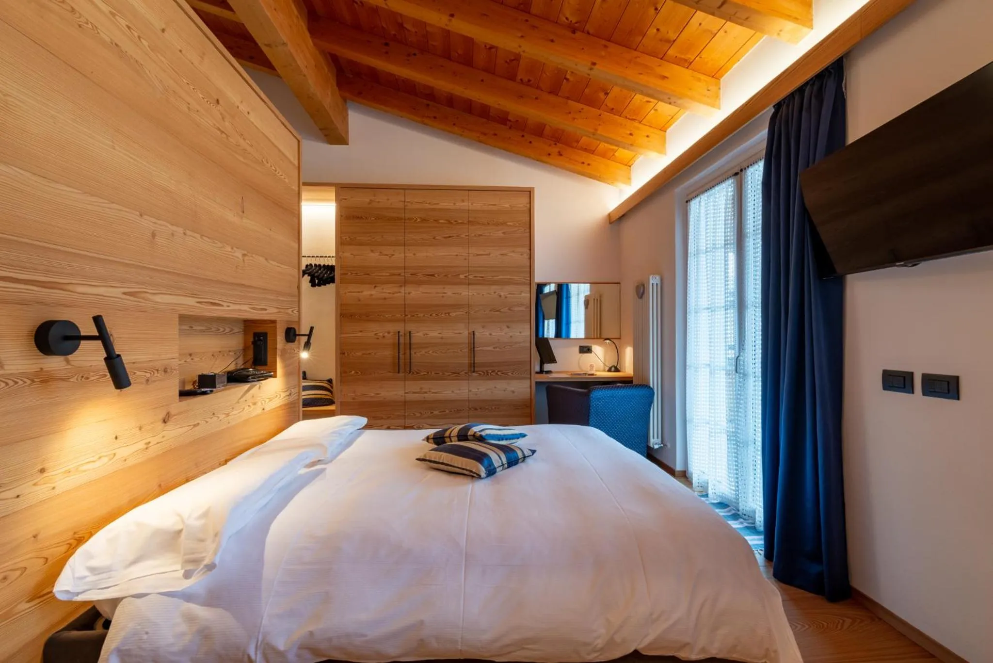 Bed in Sport Hotel Alpina