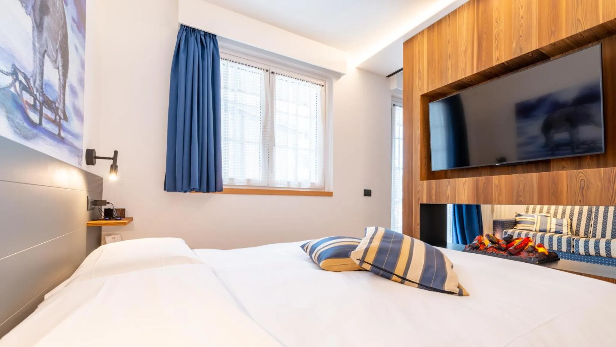 Bed in Sport Hotel Alpina